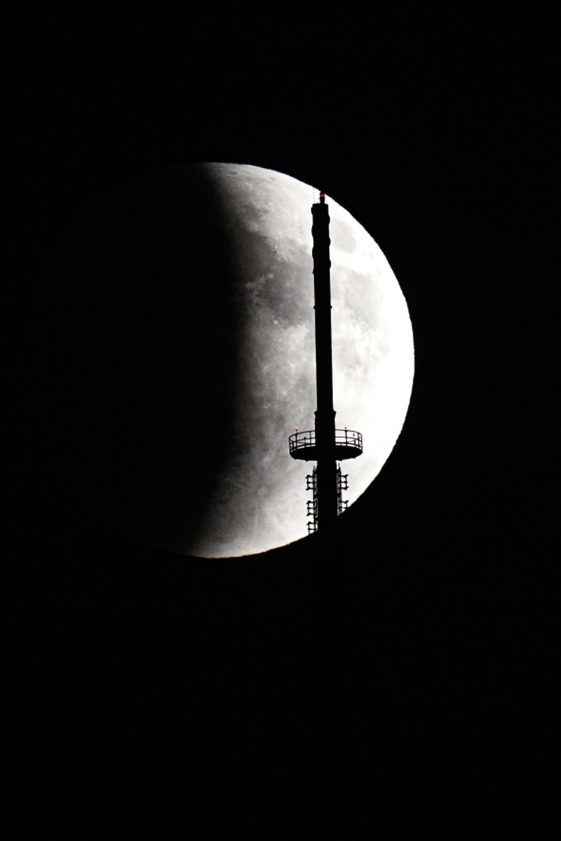 Kanlı Ay Tutulması, Türkiye'nin birçok bölgesinden izlendi - Görsel 9