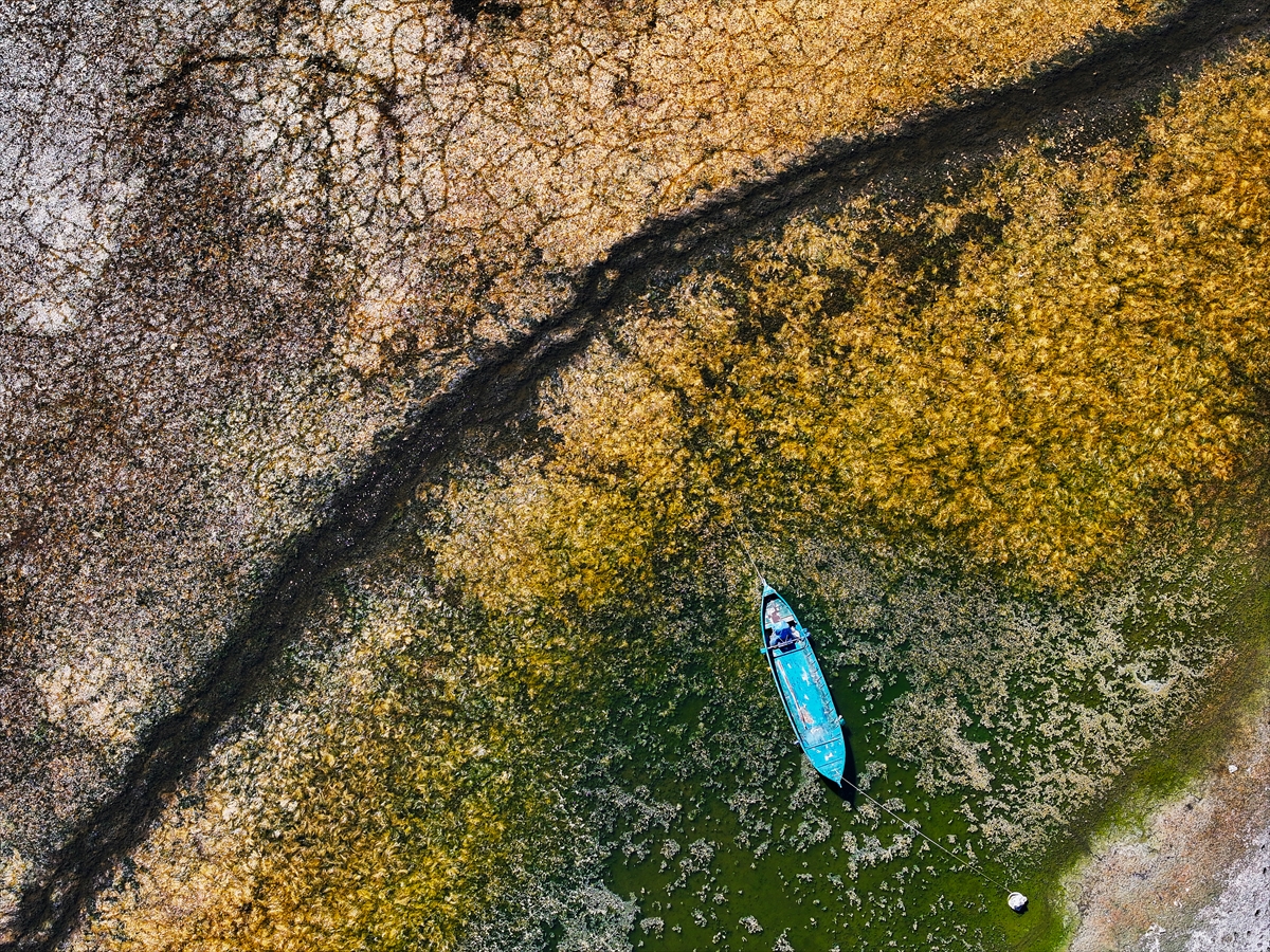 KONYA - Kuraklığın etkisiyle su kaynakları dip seviyeleri gördü - Görsel 3