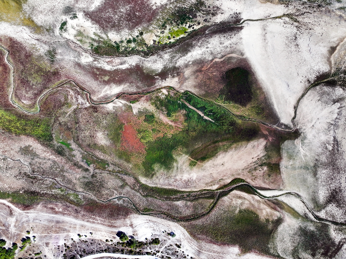 KONYA - Kuraklığın etkisiyle su kaynakları dip seviyeleri gördü - Görsel 5