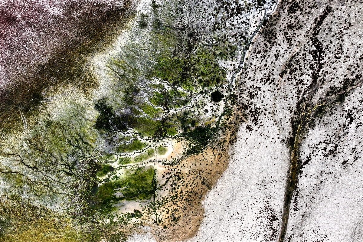 KONYA - Kuraklığın etkisiyle su kaynakları dip seviyeleri gördü - Görsel 14