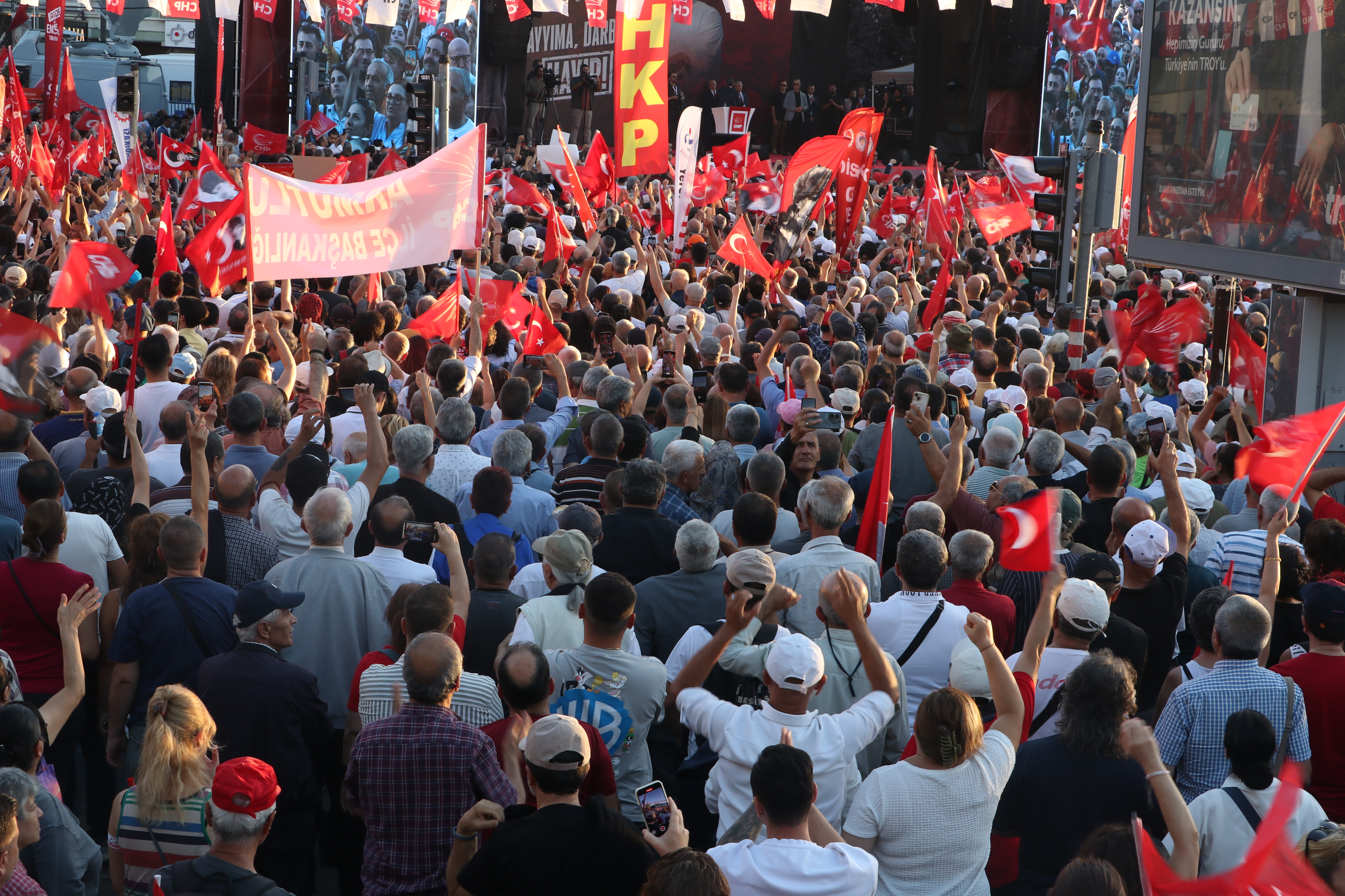 CHP Genel Başkanı Özel, partisinin Ankara'daki mitinginde konuştu: - Görsel 4