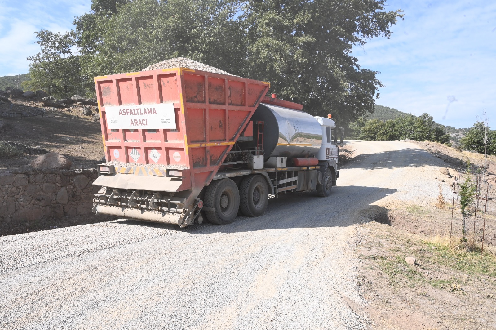 KETENLİ MAHALLESİNDE SOĞUK ASFALT ÇALIŞMALARI BAŞLADI - Görsel 9