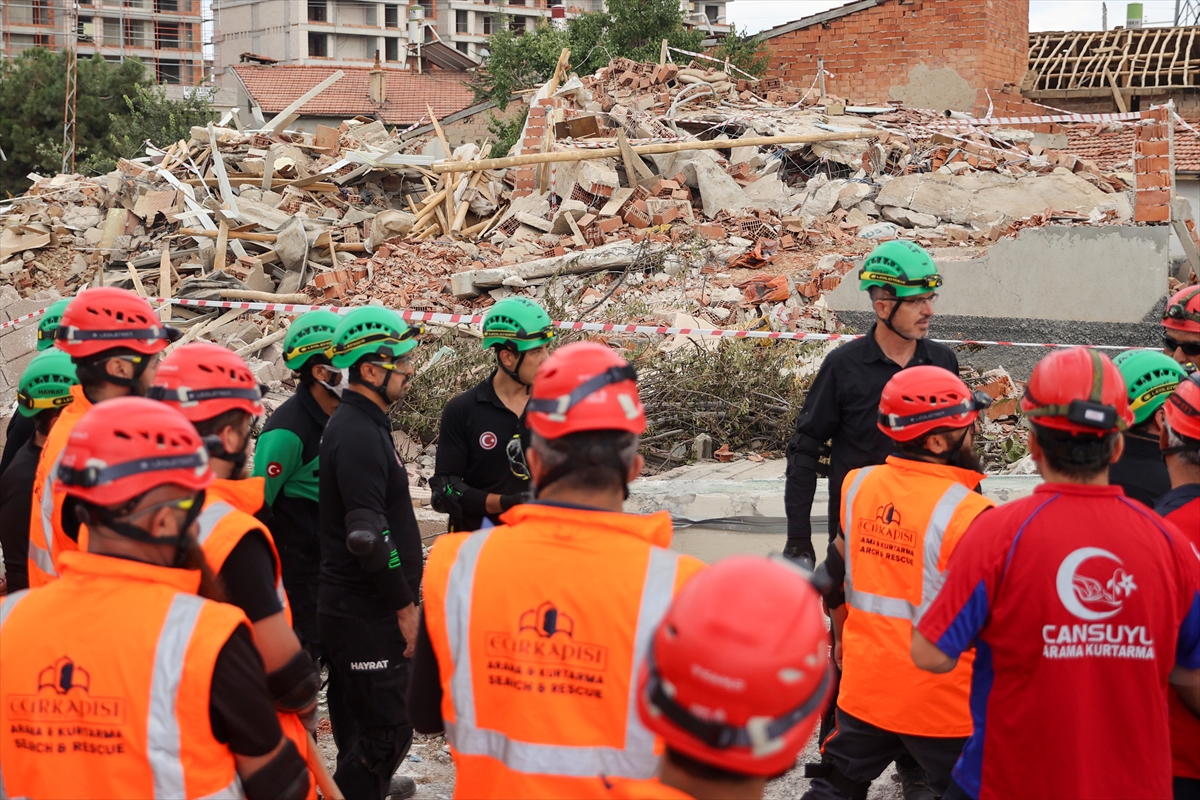 Konya'da AFAD koordinesinde deprem tatbikatı yapıldı - Görsel 3