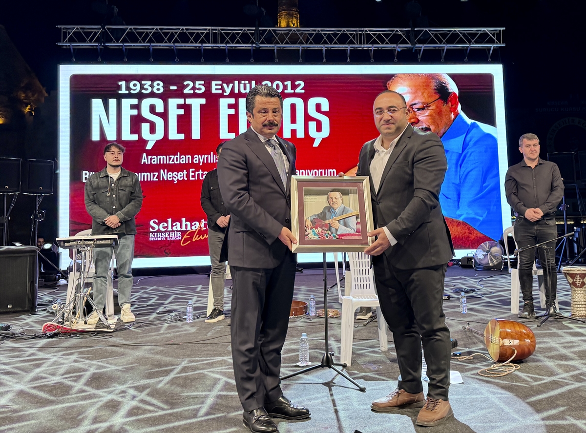KIRŞEHİR - "Bozkırın Tezenesi" Neşet Ertaş için anma programı düzenlendi - Görsel 4