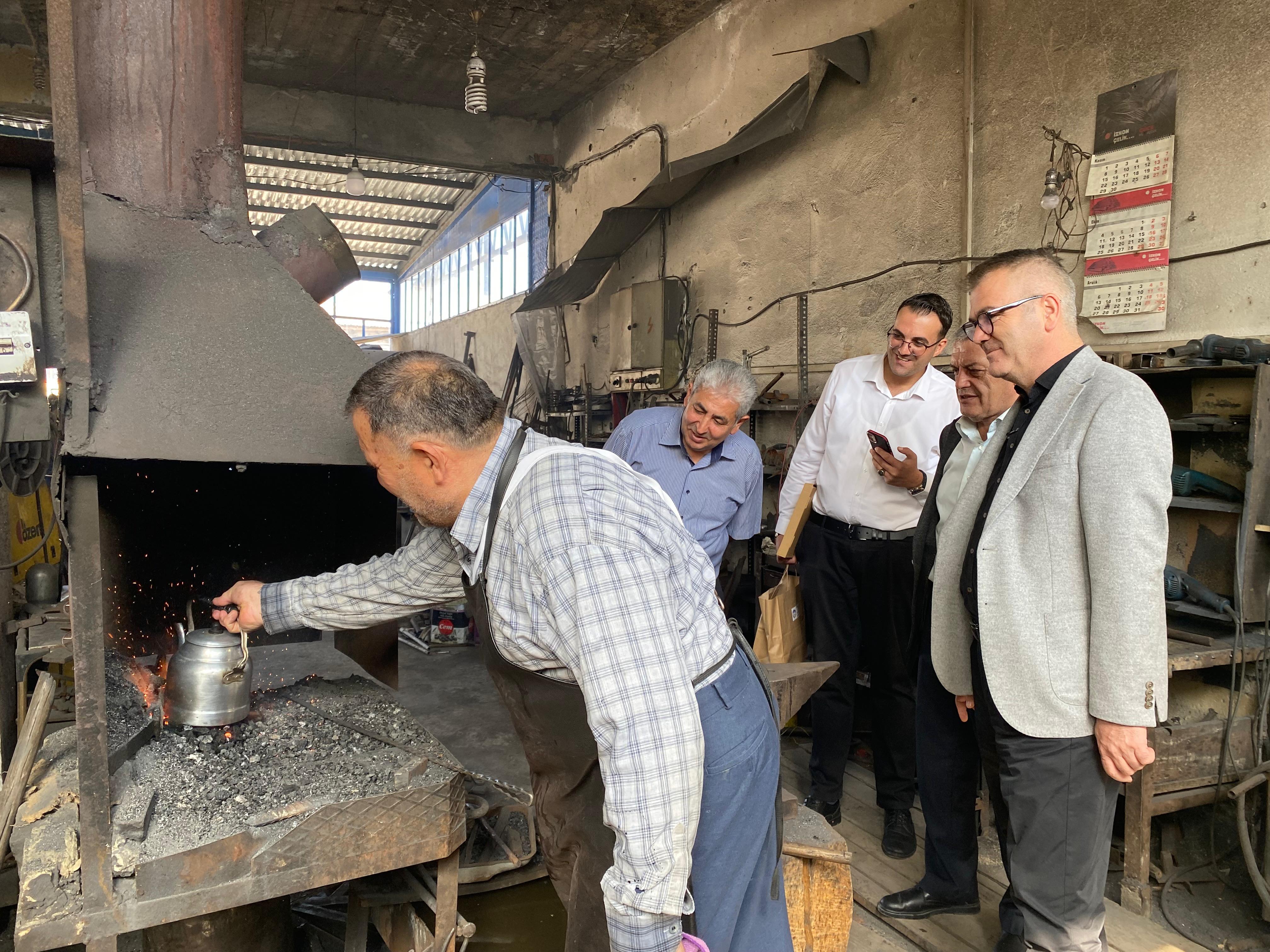 BAŞKAN USTAOĞLU VE AYPAR’DAN AHİLİK HAFTASI ZİYARETİ  - Görsel 8