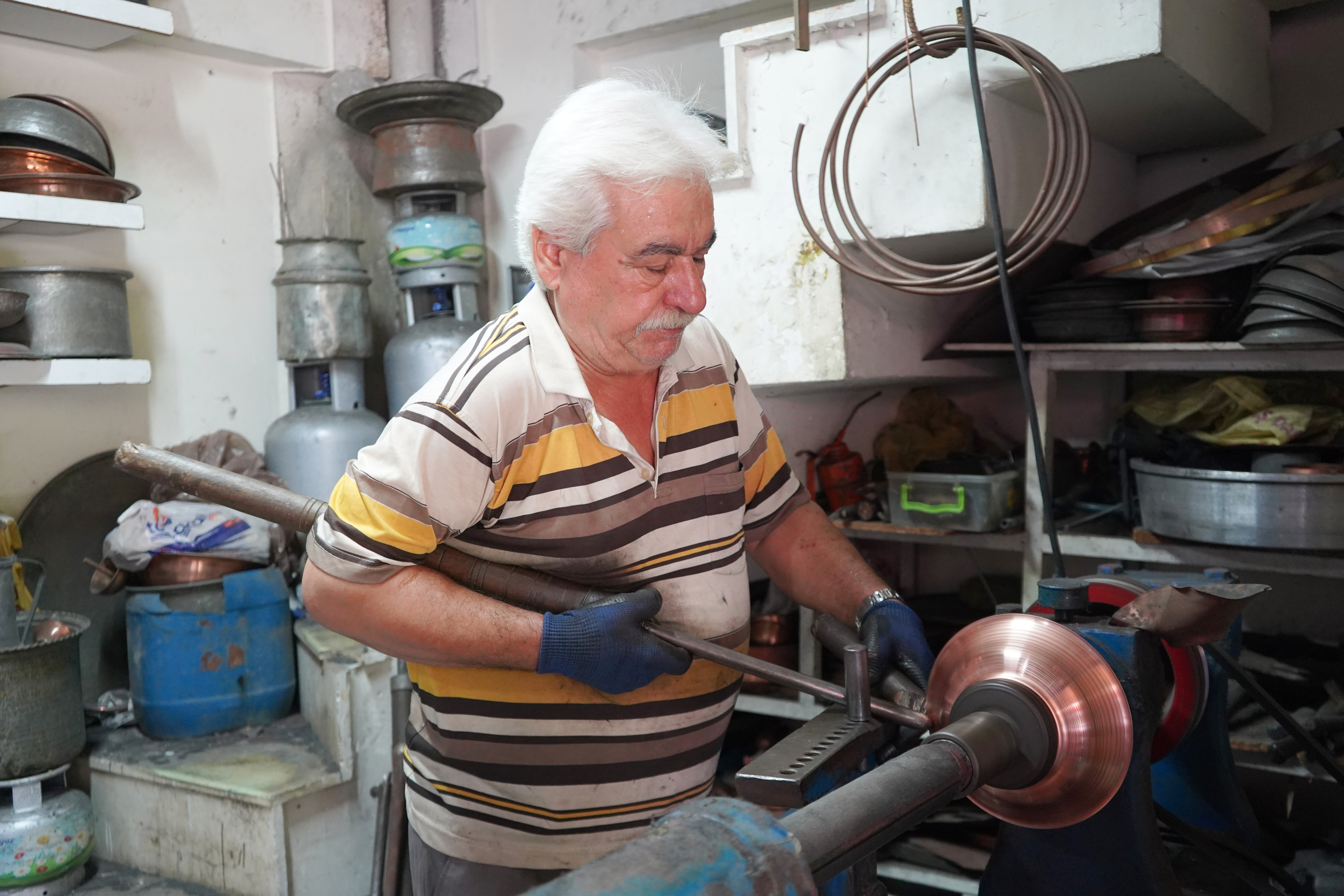 54 yıllık bakır ustası: Doğru kullanılırsa bakır şifa kaynağıdır  - Görsel 1