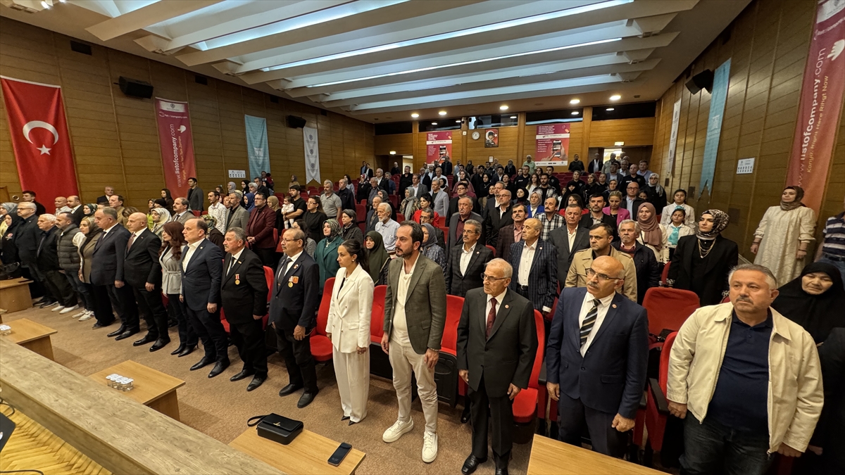 Konya’da şehitlere saygı gecesi düzenlendi - Görsel 1
