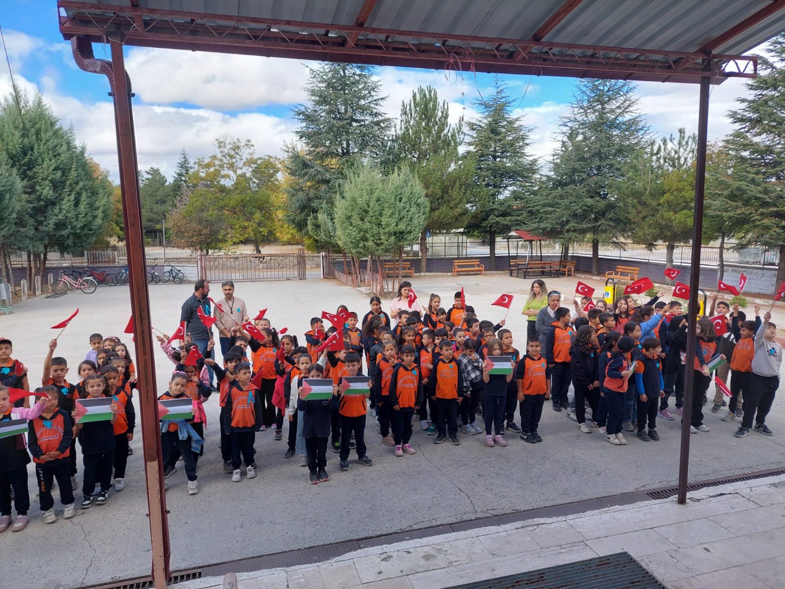 Seydişehir'de Okullardan Ortak Filistin Çağrısı - Görsel 5