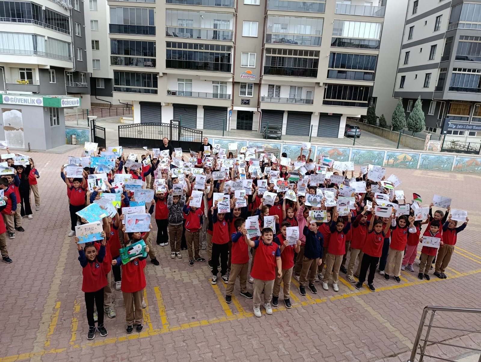 Seydişehir'de Okullardan Ortak Filistin Çağrısı - Görsel 6