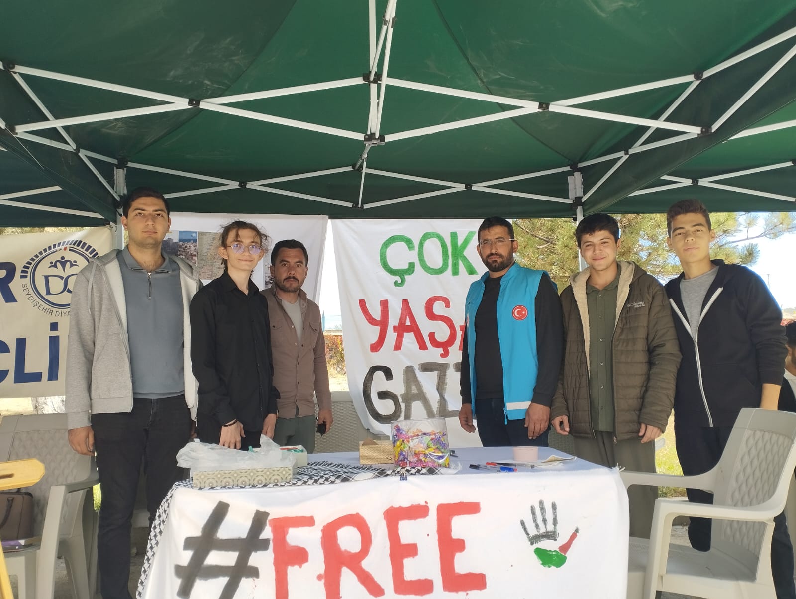 SEYDİŞEHİR DİYANET GENÇLİK:SESSİZ KALMAYACAĞIZ; GAZZE'NİN SESİ OLACAĞIZ - Görsel 1