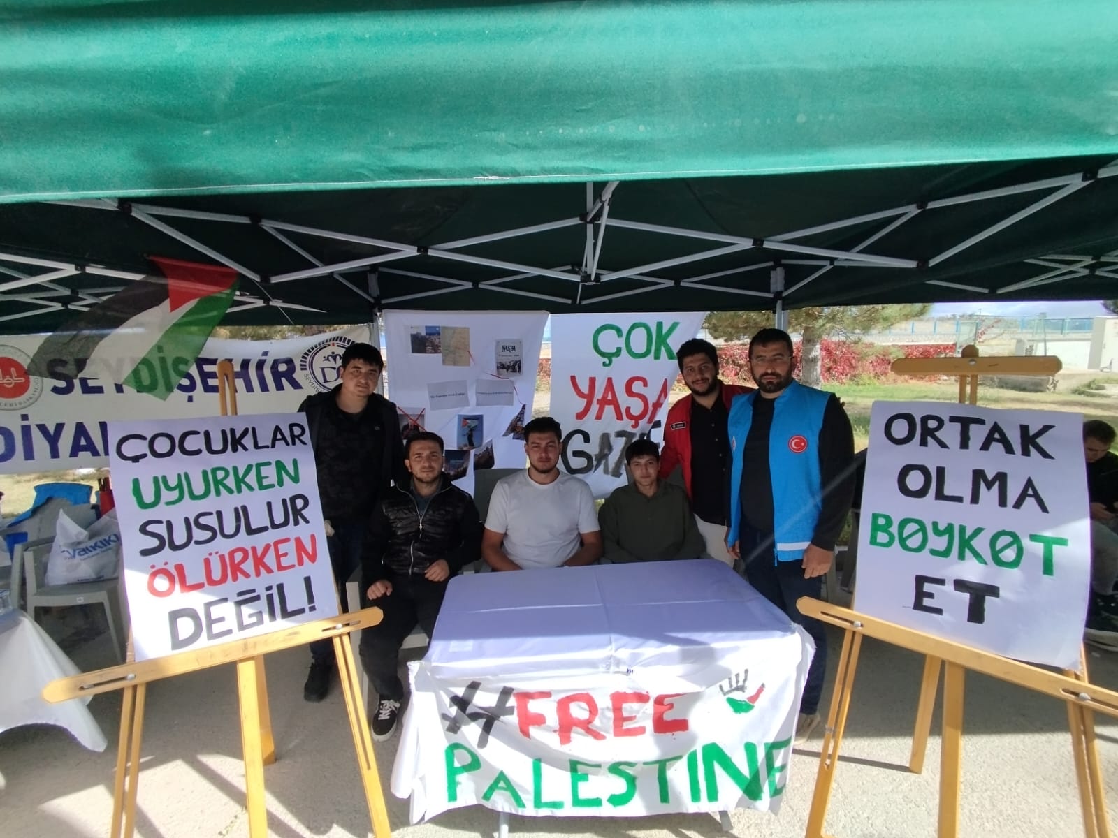 SEYDİŞEHİR DİYANET GENÇLİK:SESSİZ KALMAYACAĞIZ; GAZZE'NİN SESİ OLACAĞIZ - Görsel 2