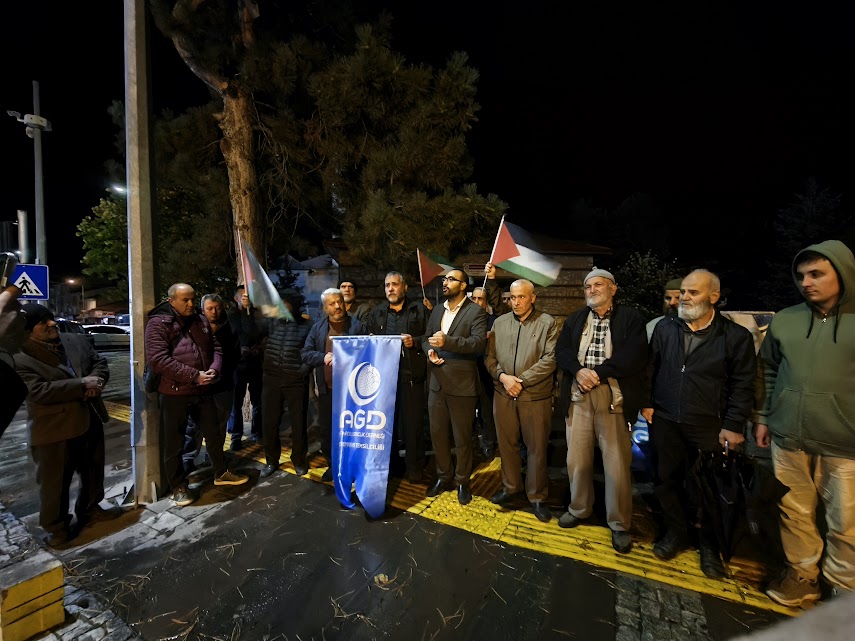 Seydişehir'de AGD'li Gençlerden Gazze İçin Basın Açıklaması ve Dua Programı - Görsel 2