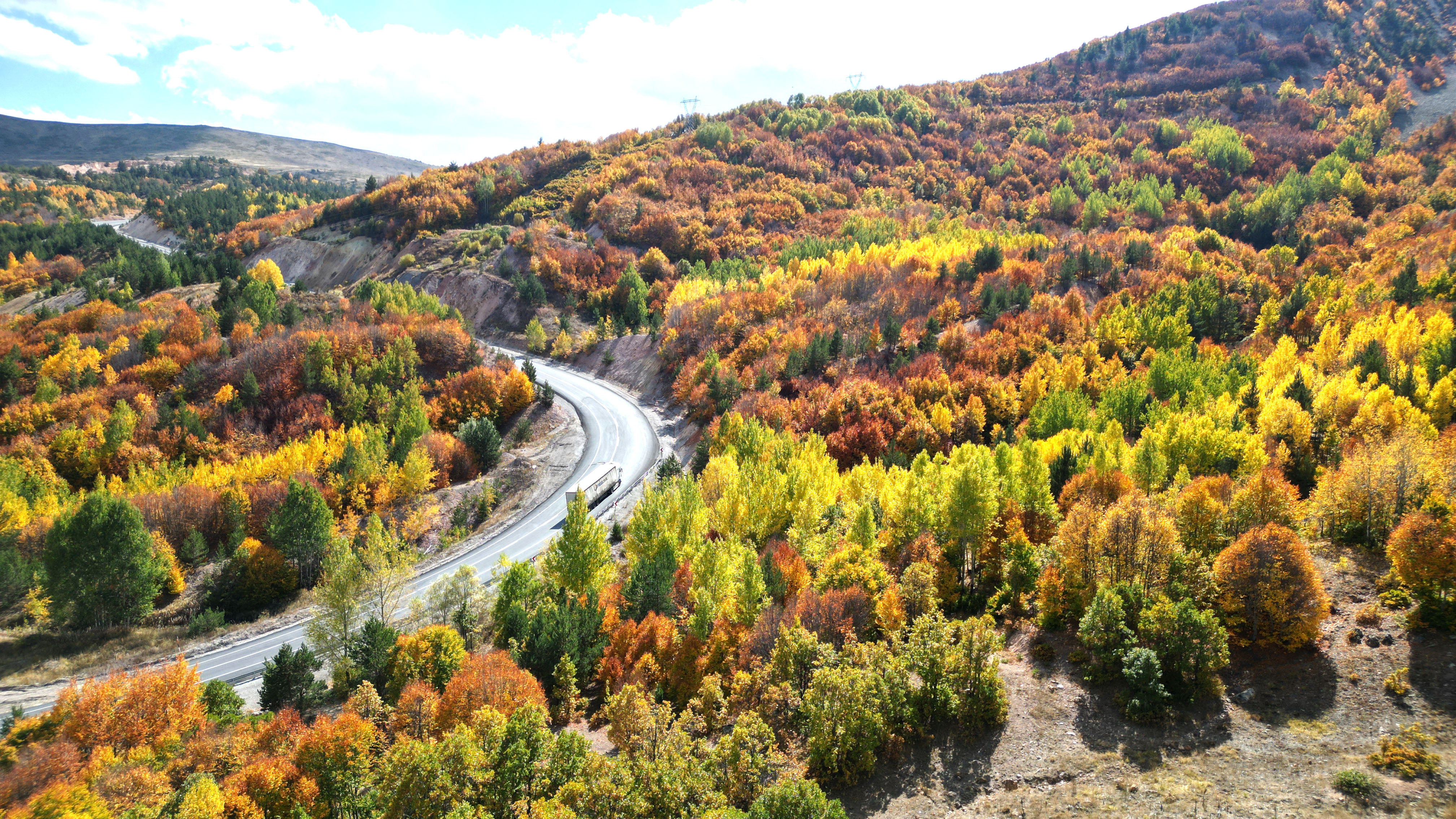 Sivas Geminbeli Geçidi'nde sonbahar renkleri fotohaber - Görsel 6