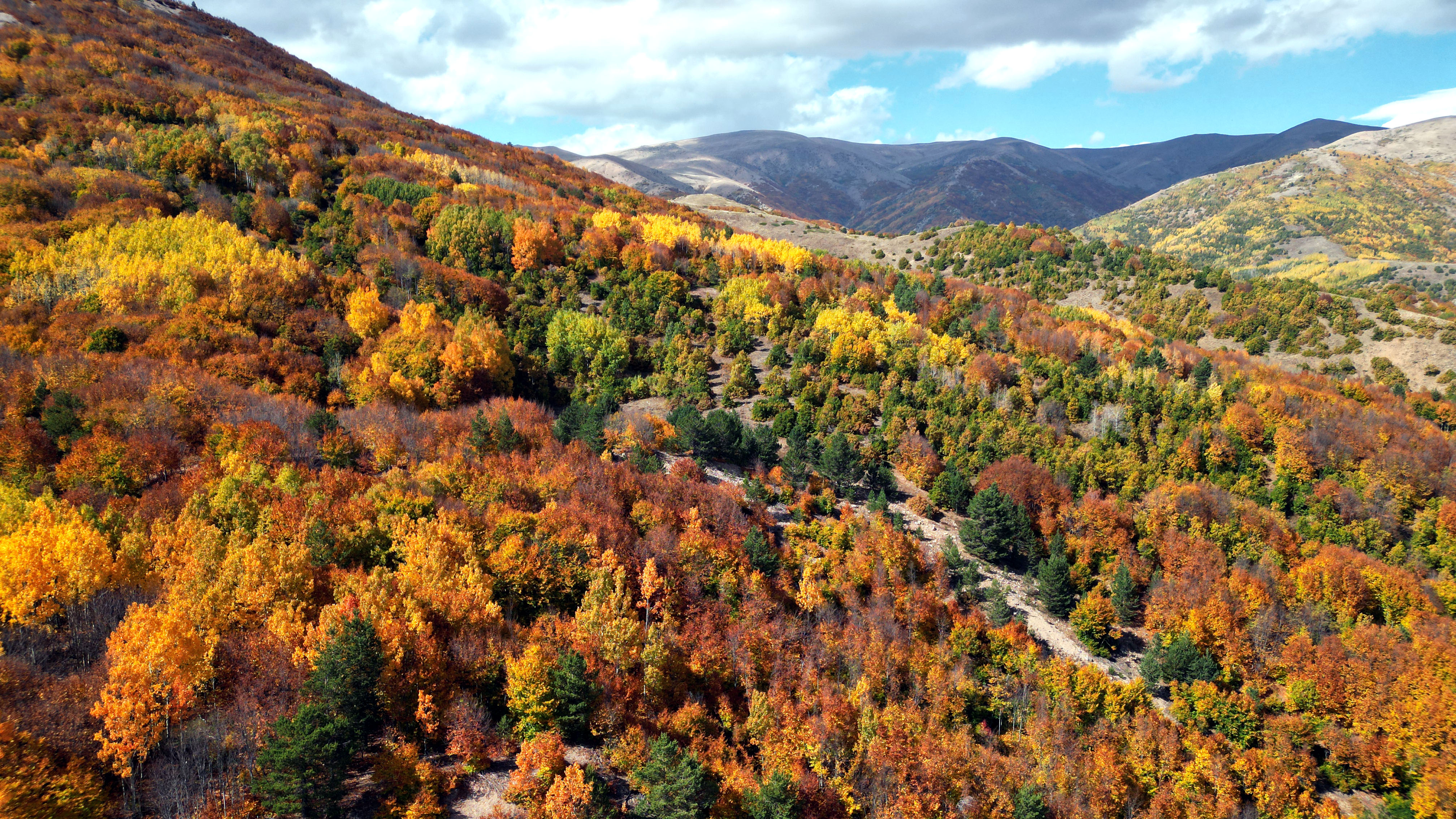 Sivas Geminbeli Geçidi'nde sonbahar renkleri fotohaber - Görsel 9