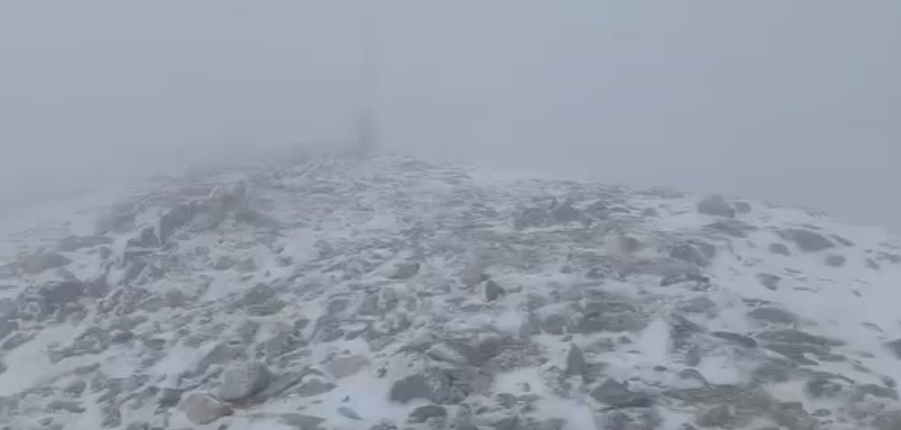 Uludağ'ın zirvesi beyaza büründü - Görsel 2