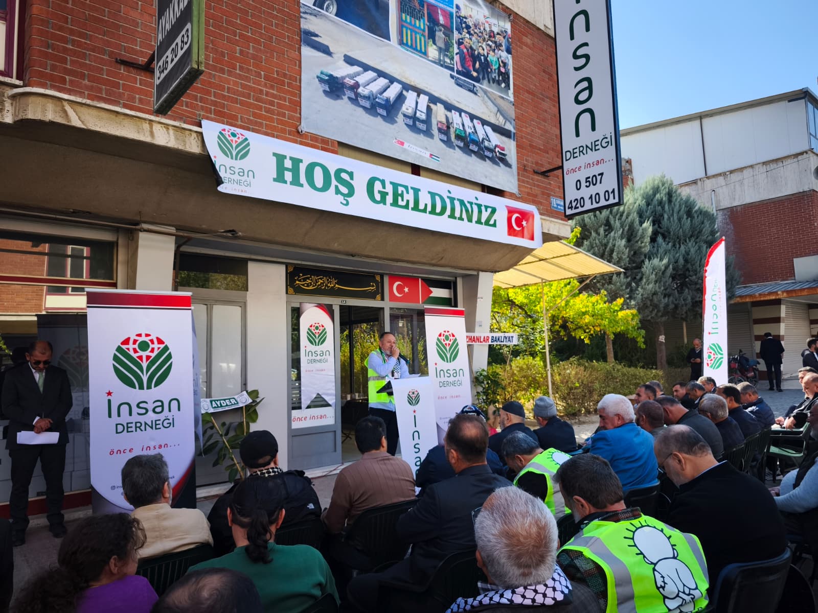 İnsan Derneği'nin Konya Dayanışma Ağı Büyüyor: Yeni Şube Dualarla Açıldı - Görsel 1