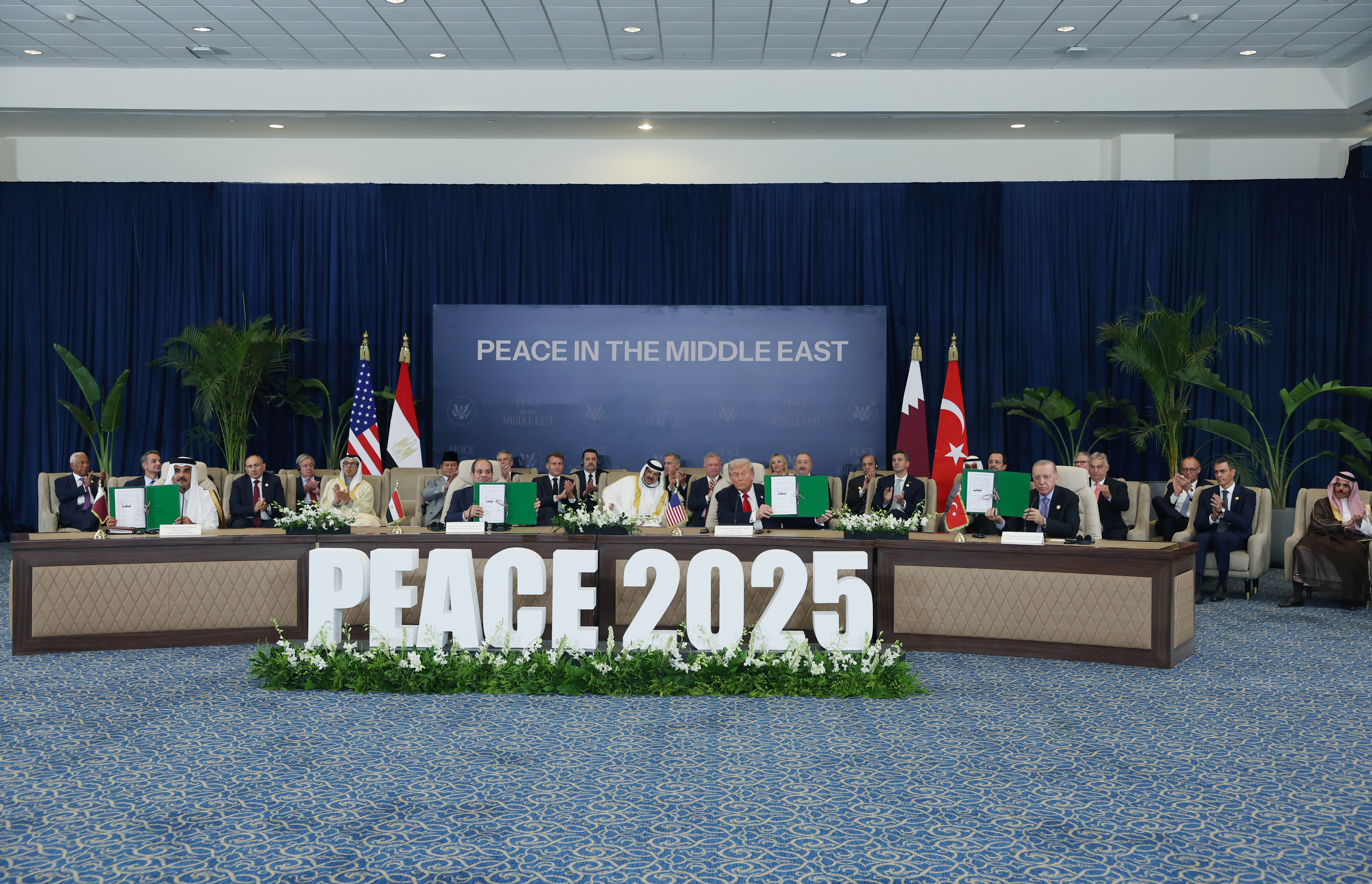 Cumhurbaşkanı Erdoğan, ‘Barış için Şarm El-Şeyh Zirvesi’ne katıldı - Görsel 2