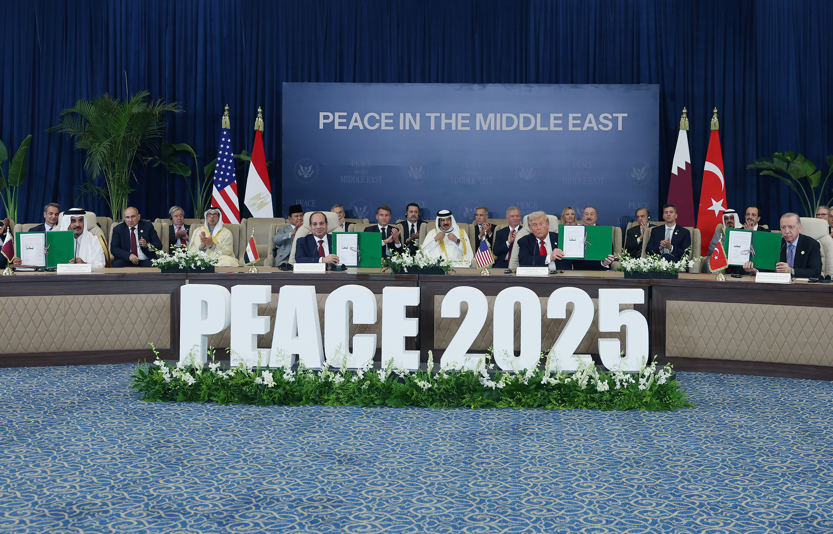 Cumhurbaşkanı Erdoğan, ‘Barış için Şarm El-Şeyh Zirvesi’ne katıldı - Görsel 4