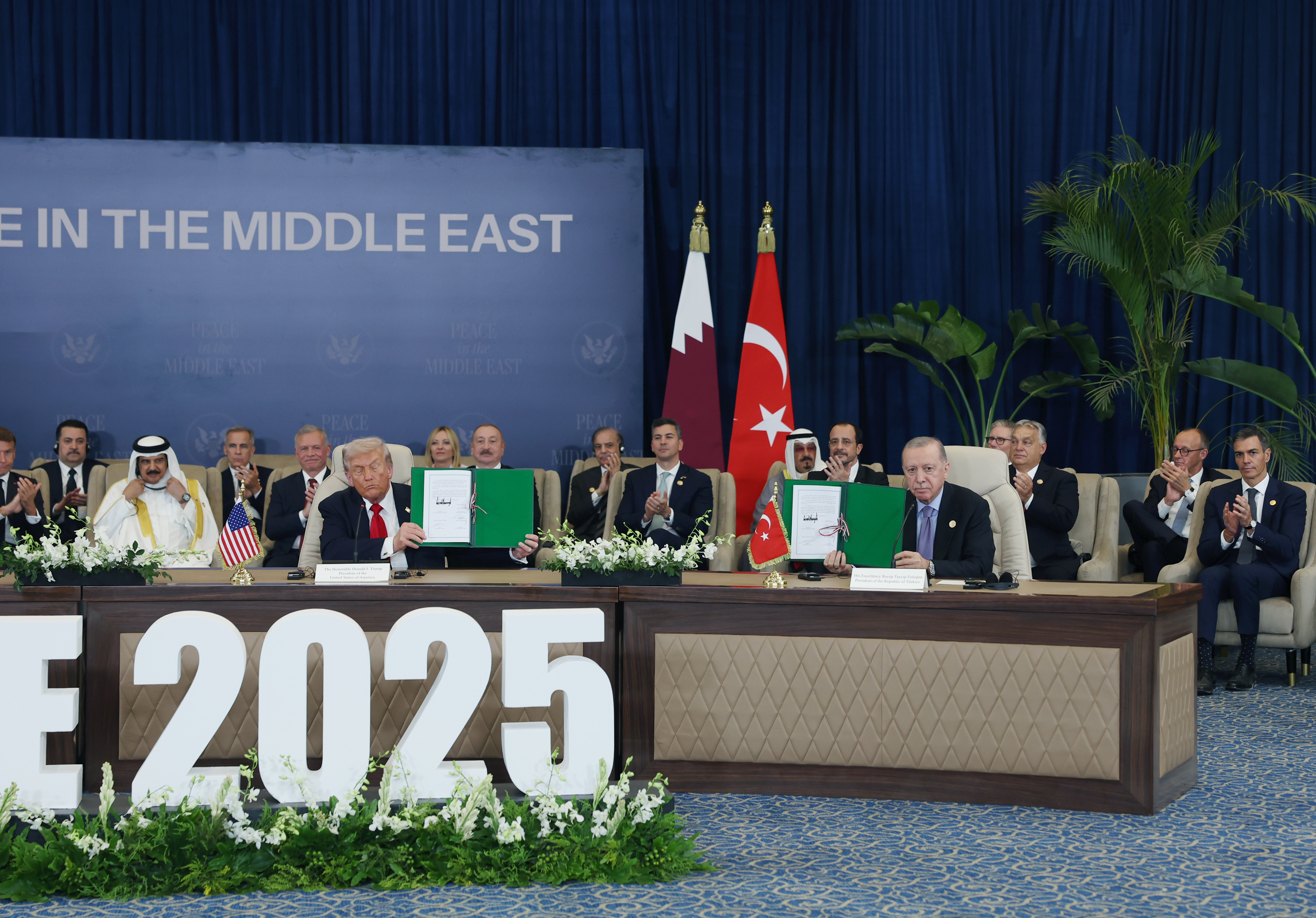 Cumhurbaşkanı Erdoğan, ‘Barış için Şarm El-Şeyh Zirvesi’ne katıldı - Görsel 5