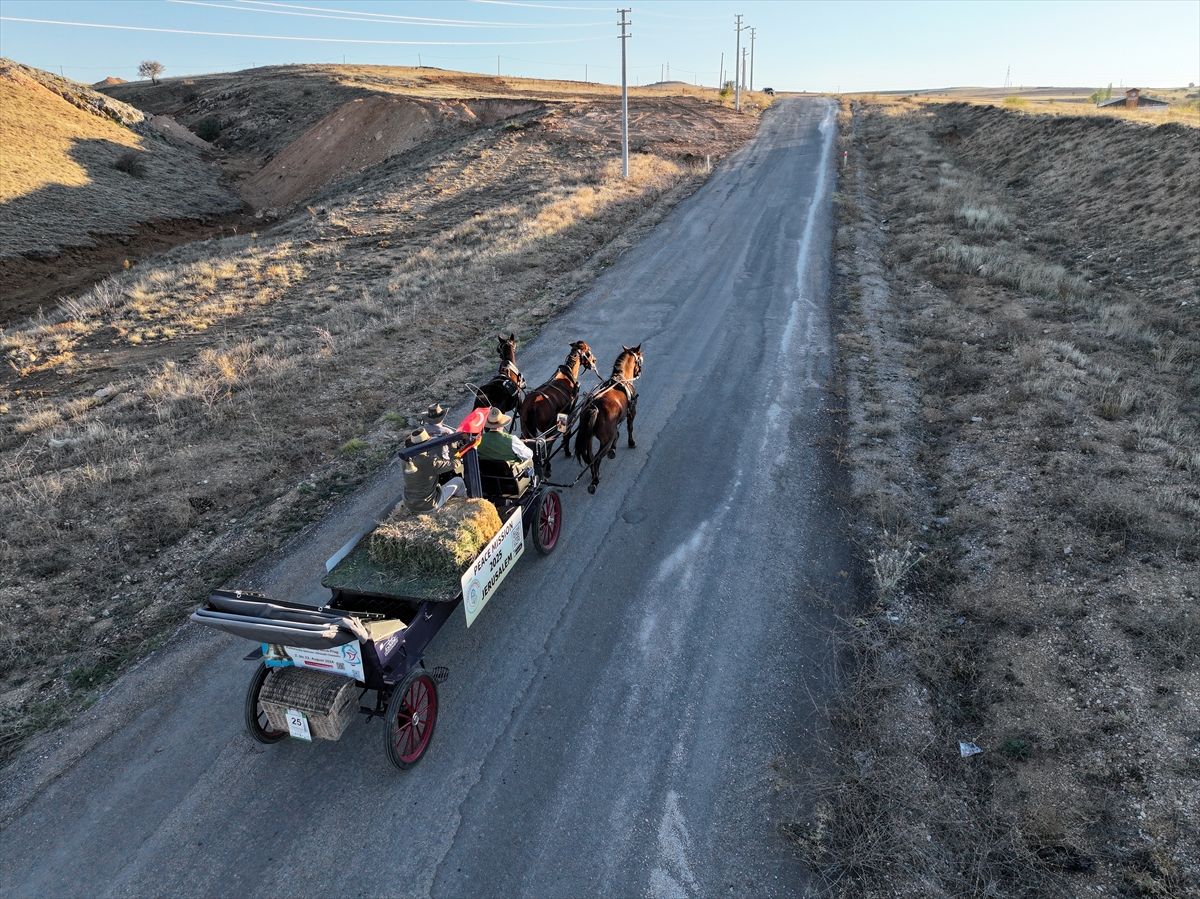 KONYA - Almanya'dan Kudüs'e faytonla giden aktivistler Gazze'deki ateşkesten mutlu - Görsel 5