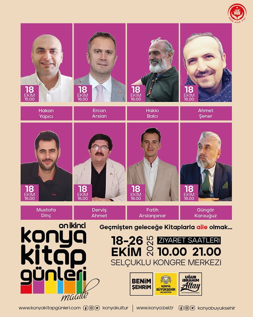 Seydişehir'in Gururu: İlçemiz Yazarları 12. Konya Kitap Günleri'nde! - Görsel 1