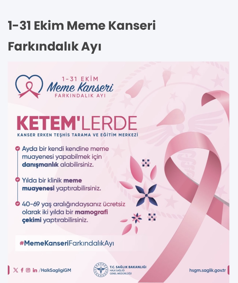 Seydişehir'de Meme Kanseri Farkındalık Ayı'nda Anlamlı Tarama - Görsel 1