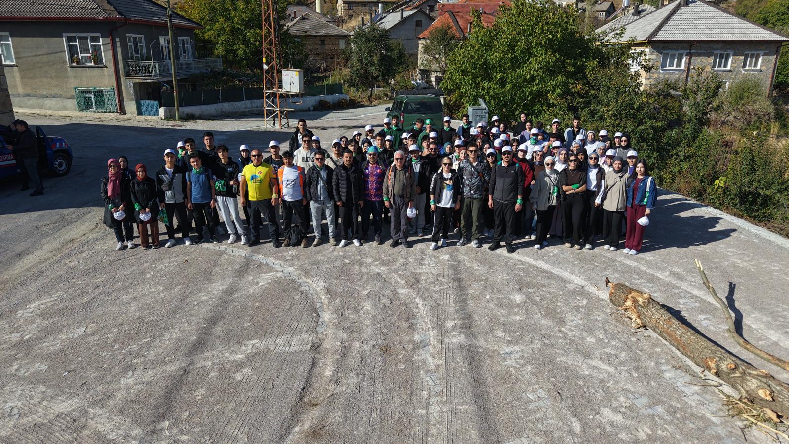 ÜNİVERSİTE ÖĞRENCİLERİ, TARİHİ HOMONADA YOLUNDA YÜRÜDÜ  - Görsel 15