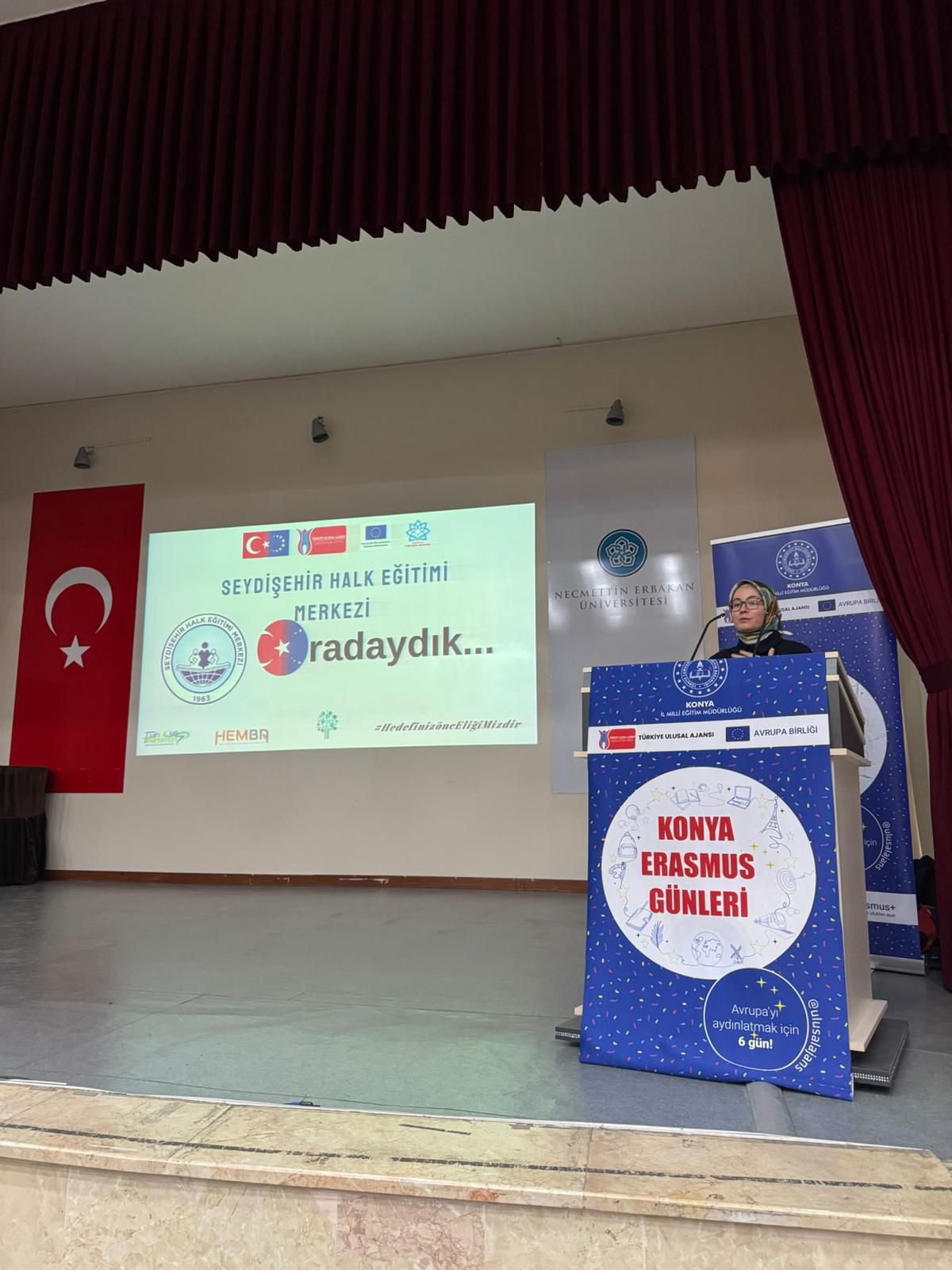 SEYDİŞEHİR HALK EĞİTİMİ MERKEZİ ERASMUSDAYS 2025 ETKİNLİKLİKLERİNİ KONYA NECMETTİN ERBAKAN ÜNİVERSİTESİNDE GERÇEKLEŞTİRD - Görsel 1