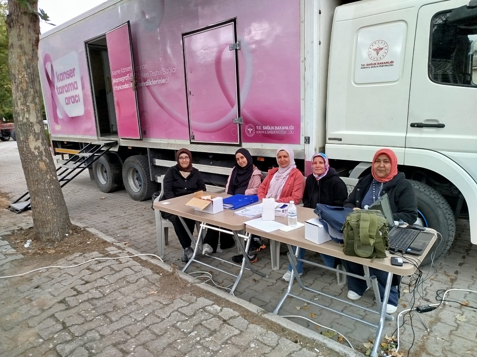 Ortakaraören'de Meme Kanseri Farkındalık Ziyareti - Görsel 2