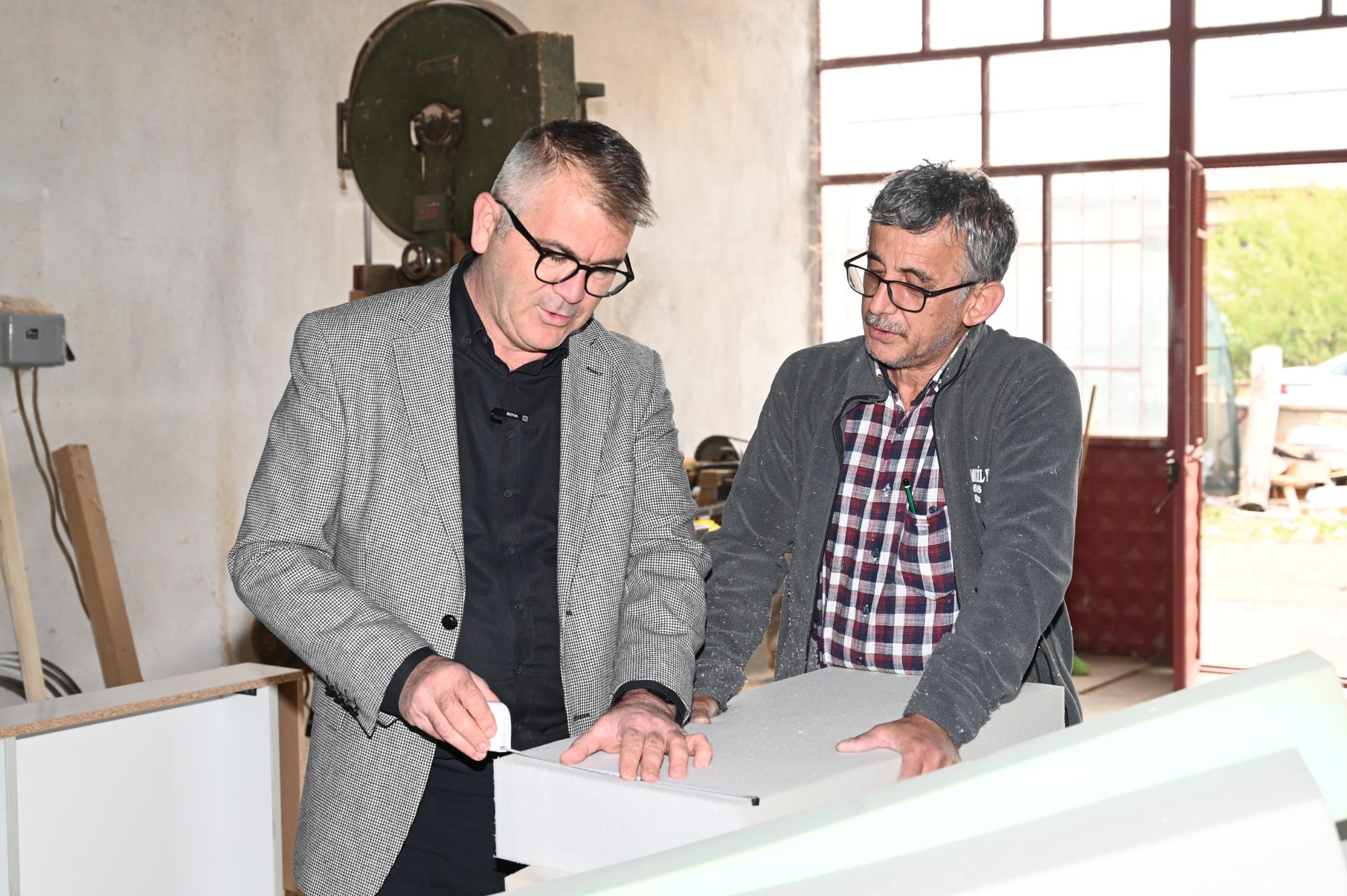 BAŞKAN USTAOĞLU “MARANGOZLAR SANAYİMİZİ YENİ YERİNE TAŞIMAK İSTİYORUZ” - Görsel 6