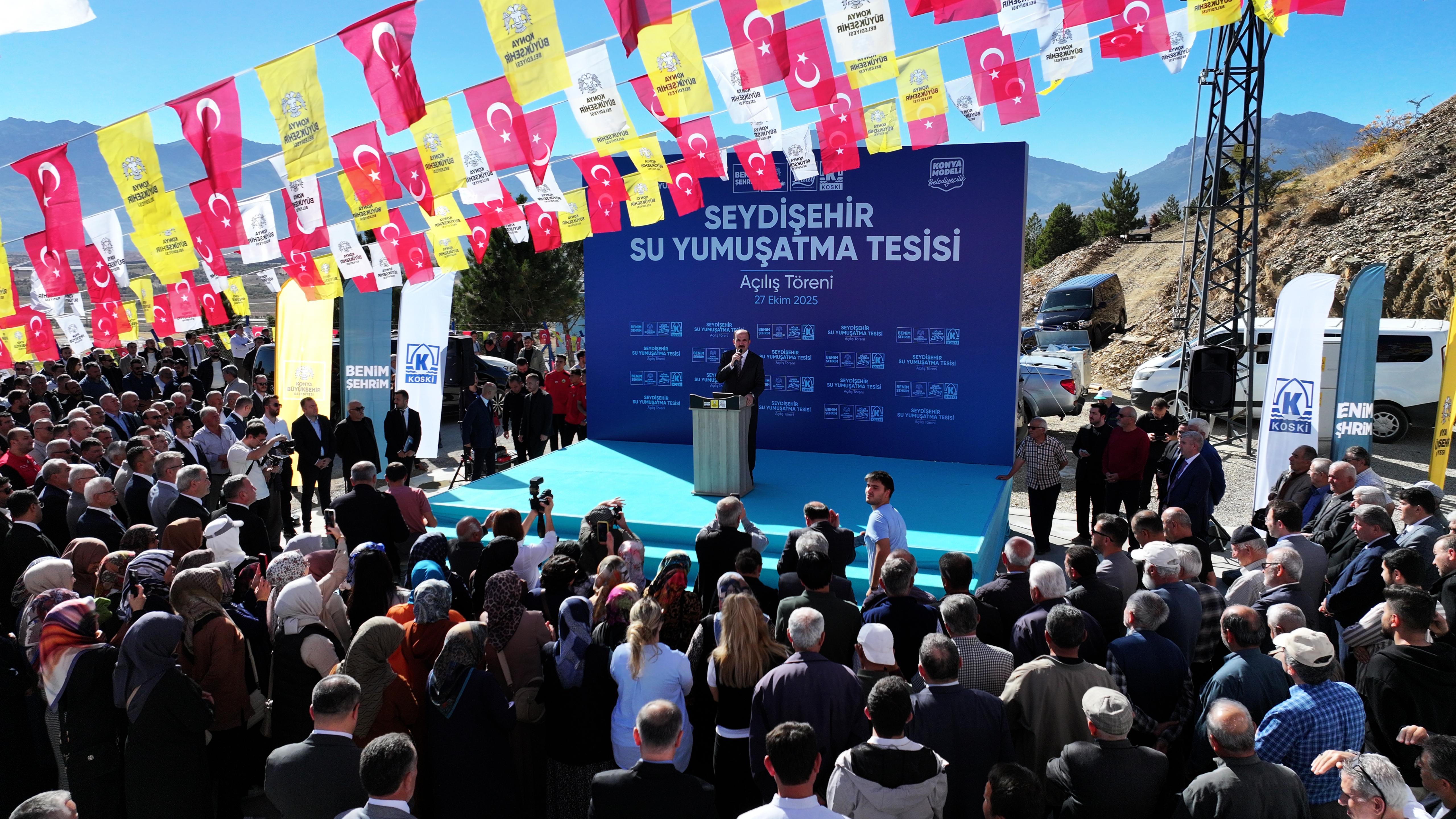 BAŞKAN ALTAY SEYDİŞEHİR’E KAZANDIRILAN 65 MİLYON LİRALIK SU YUMUŞATMA TESİSİNİ AÇTI - Görsel 6