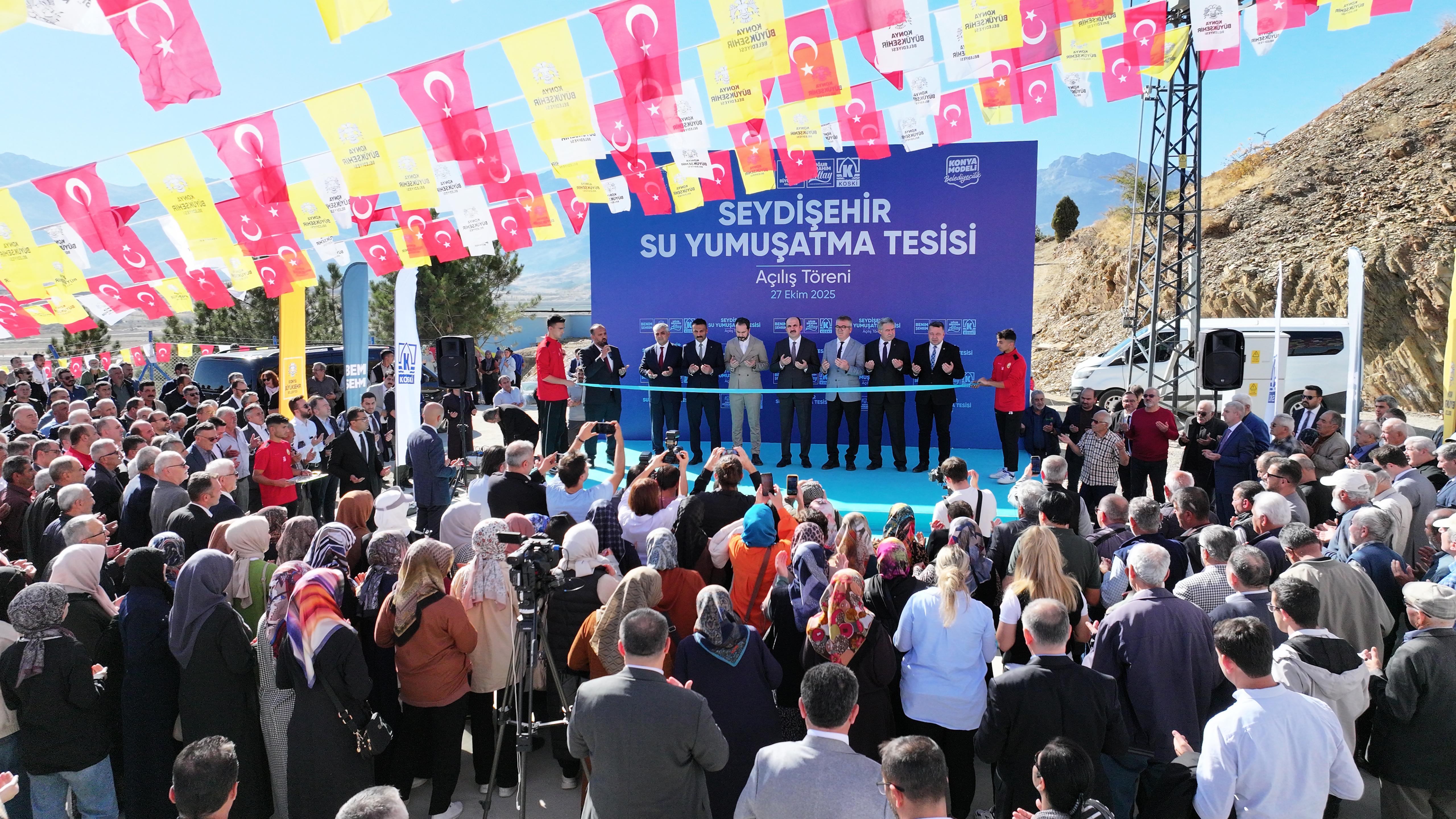 BAŞKAN ALTAY SEYDİŞEHİR’E KAZANDIRILAN 65 MİLYON LİRALIK SU YUMUŞATMA TESİSİNİ AÇTI - Görsel 10