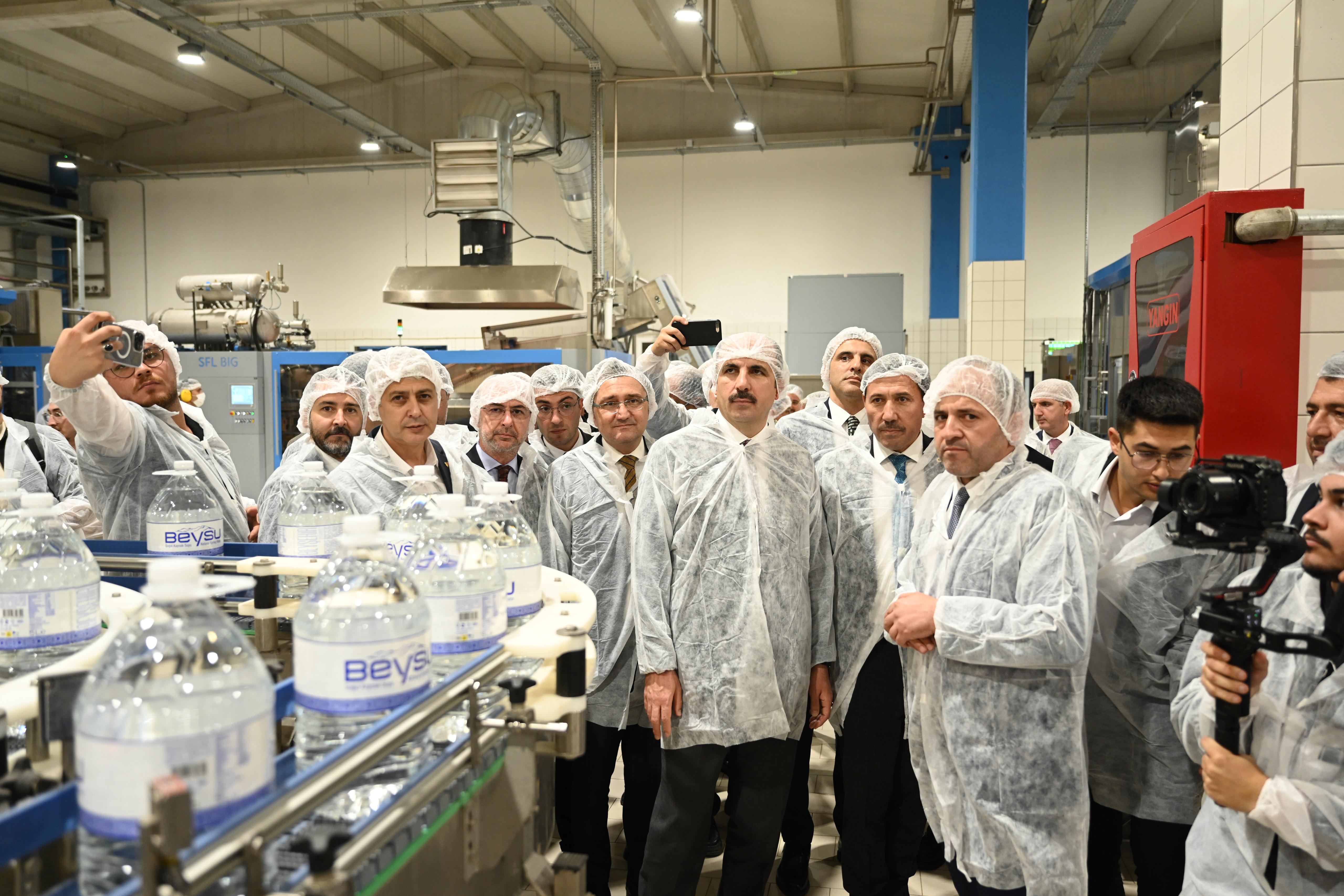 Beyşehirde  bulunan Beysu'nun 1 Milyar 130 Milyonluk Dev Su Tesisi Hizmete Açıldı - Görsel 7