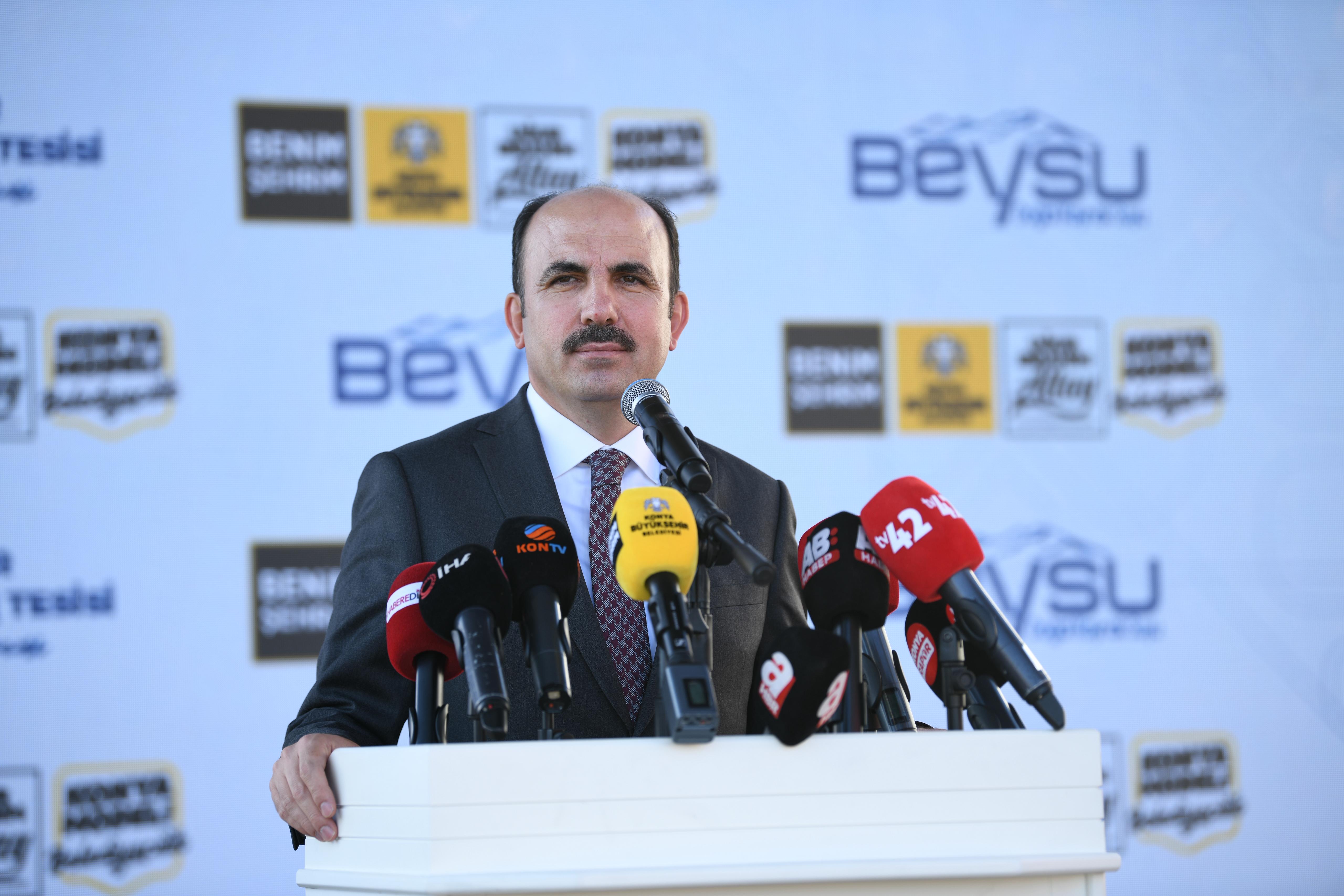 Beyşehirde  bulunan Beysu'nun 1 Milyar 130 Milyonluk Dev Su Tesisi Hizmete Açıldı - Görsel 11