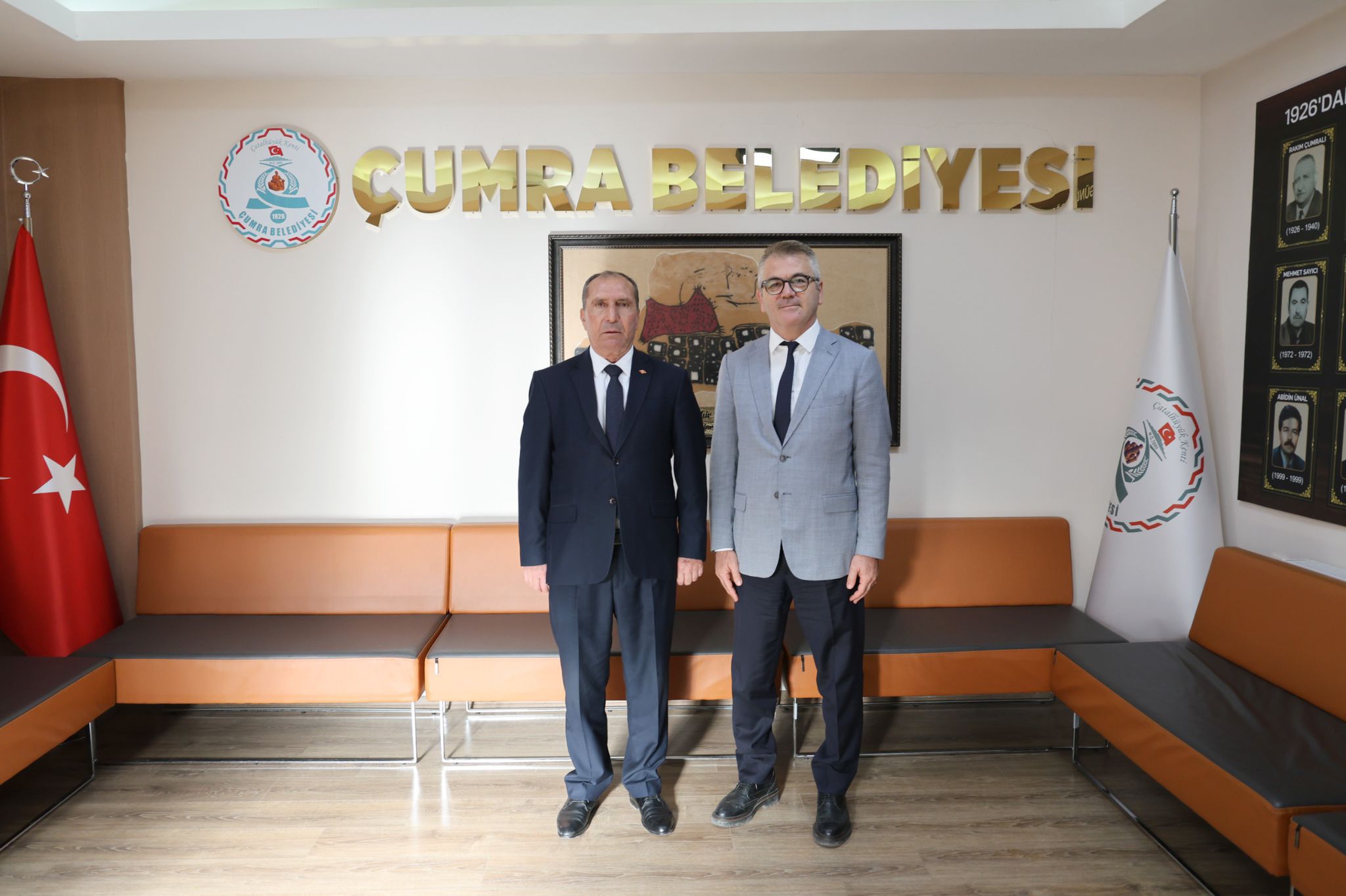 BAŞKAN USTAOĞLU’NDAN BÖLGE BELEDİYE BAŞKANLARINA ZİYARET  - Görsel 5