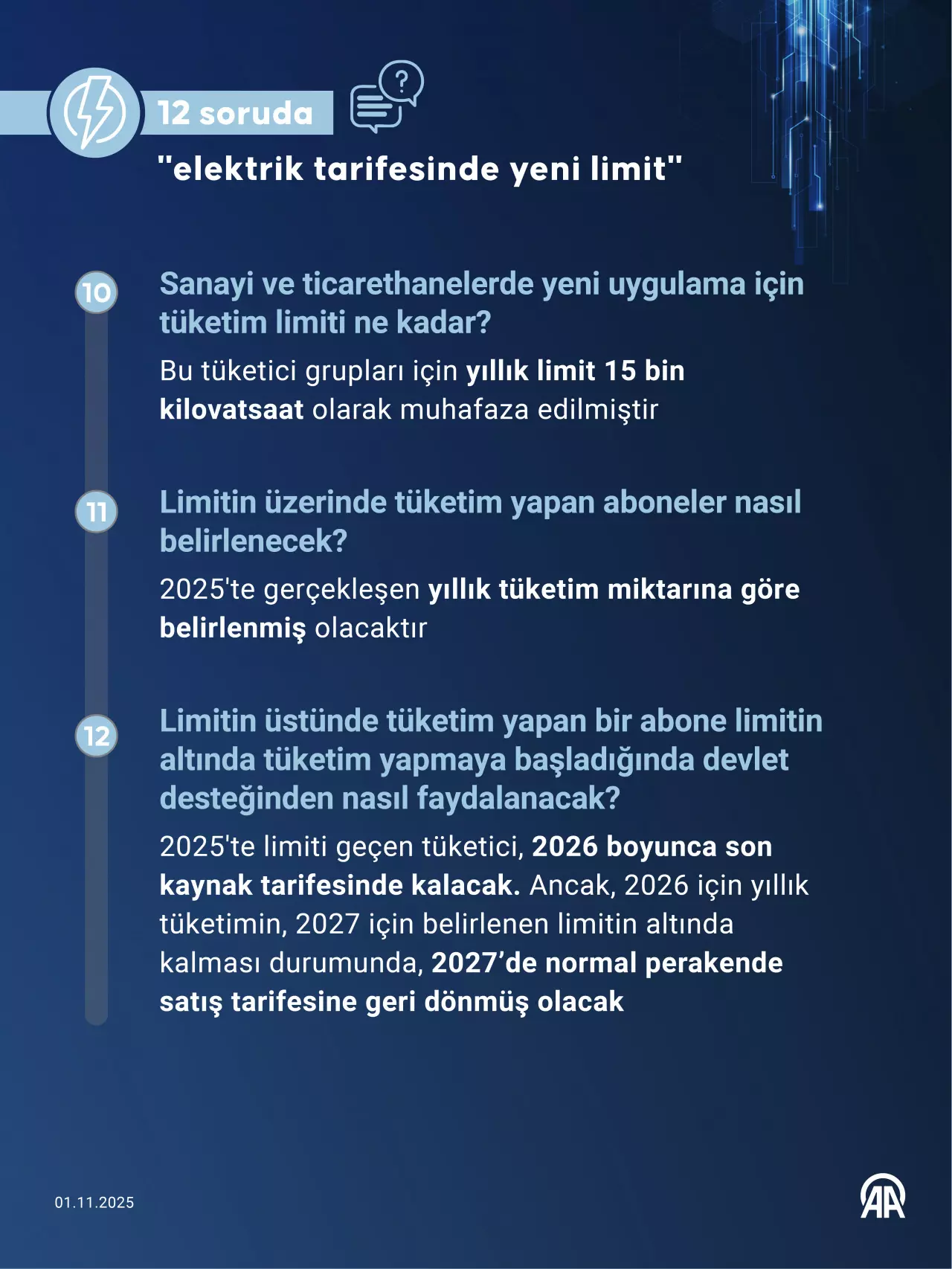  Aylık 333 kilovatı aşmayanlara ise destek verilmeye devam edilecek. - Görsel 1