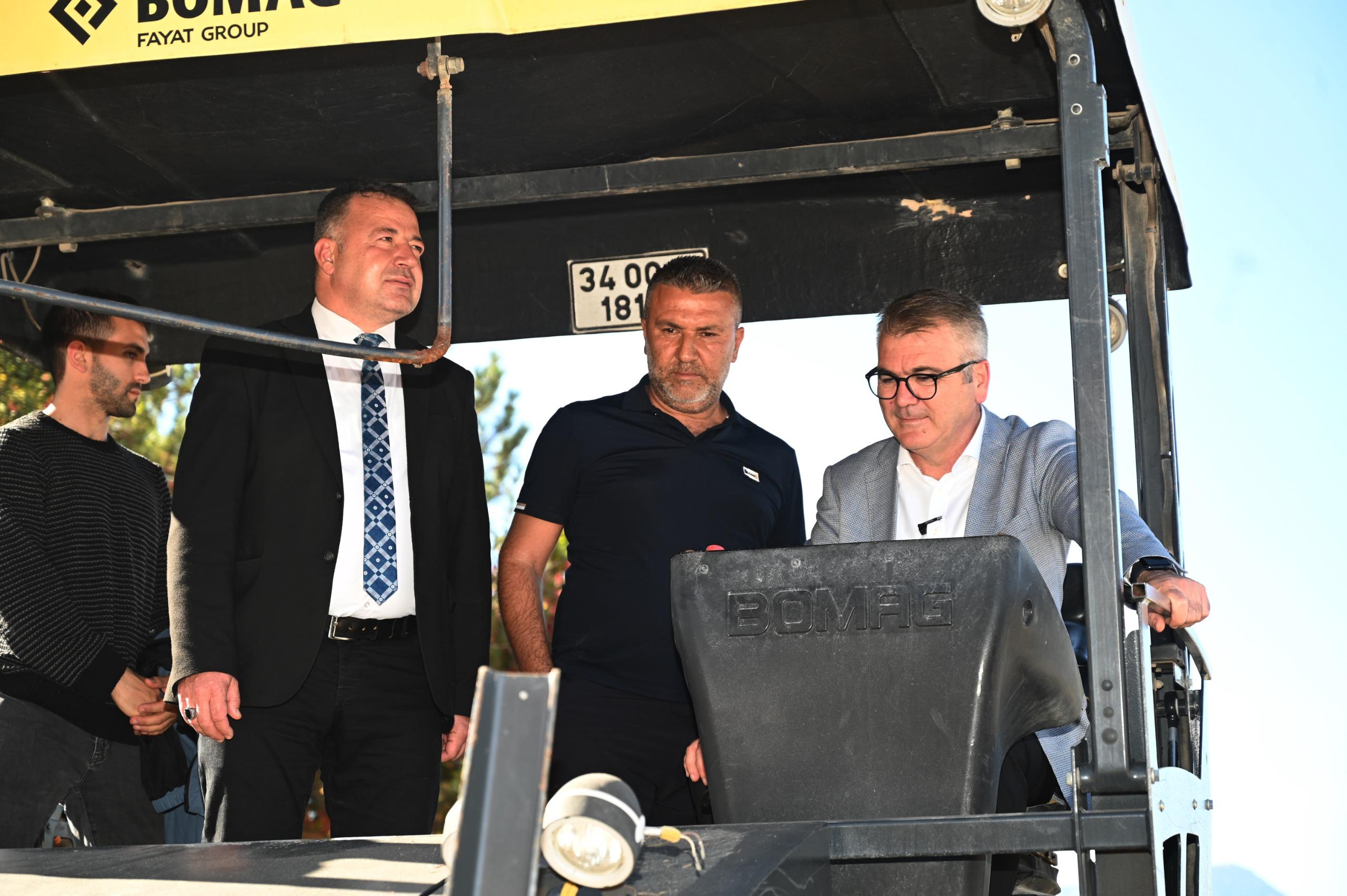 AHMET YESEVİ’DE  ASFALT MARATONU  - Görsel 1