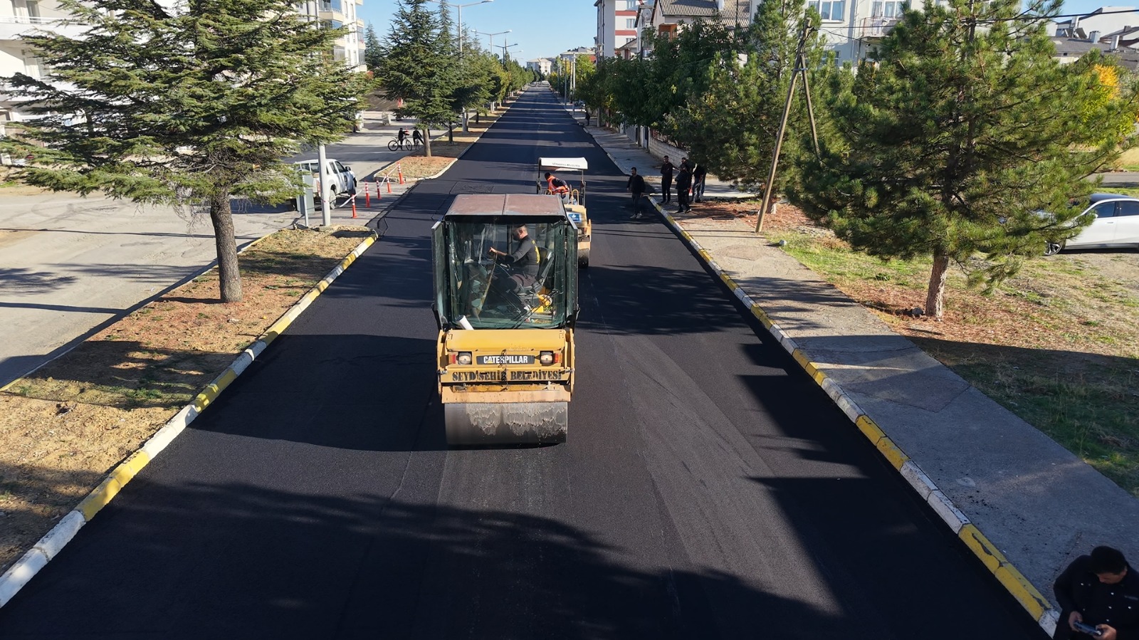 AHMET YESEVİ’DE  ASFALT MARATONU  - Görsel 2