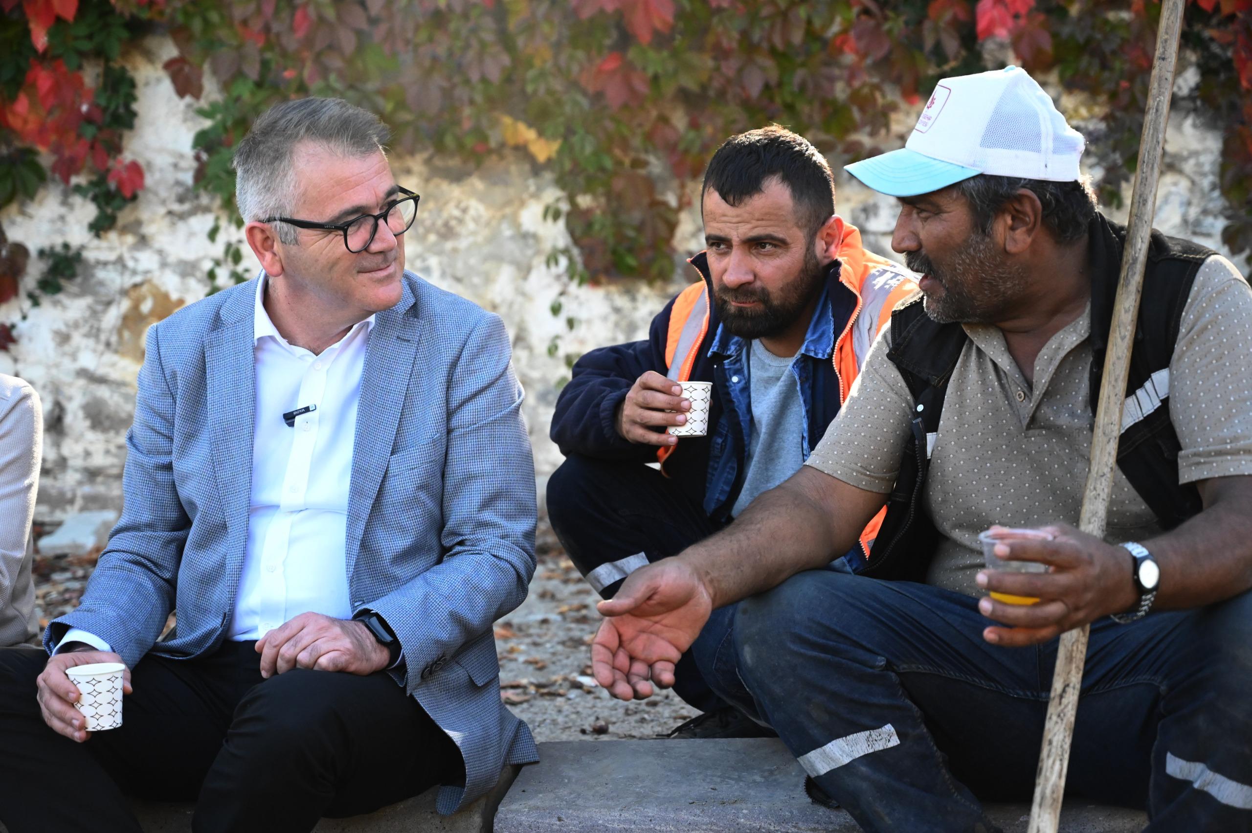 AHMET YESEVİ’DE  ASFALT MARATONU  - Görsel 4