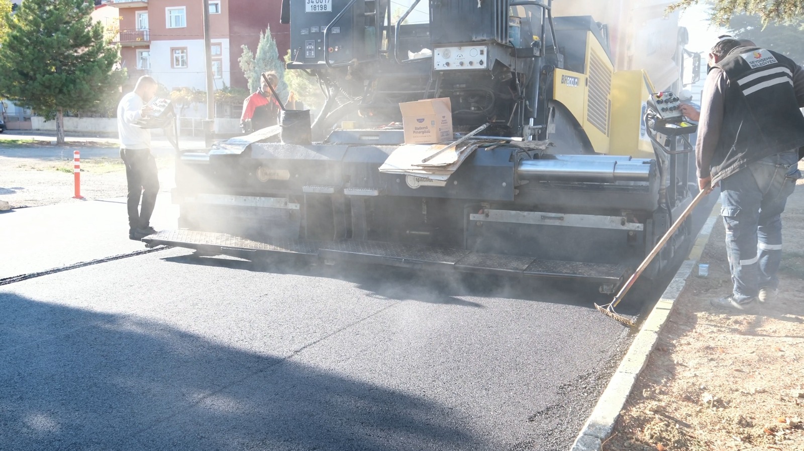 AHMET YESEVİ’DE  ASFALT MARATONU  - Görsel 5