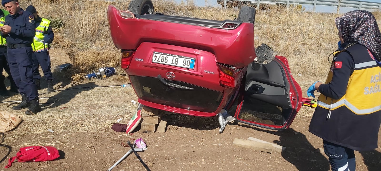 Seydişehir'de Feci Trafik Kazası: 1 Ölü, 2 Yaralı - Görsel 4