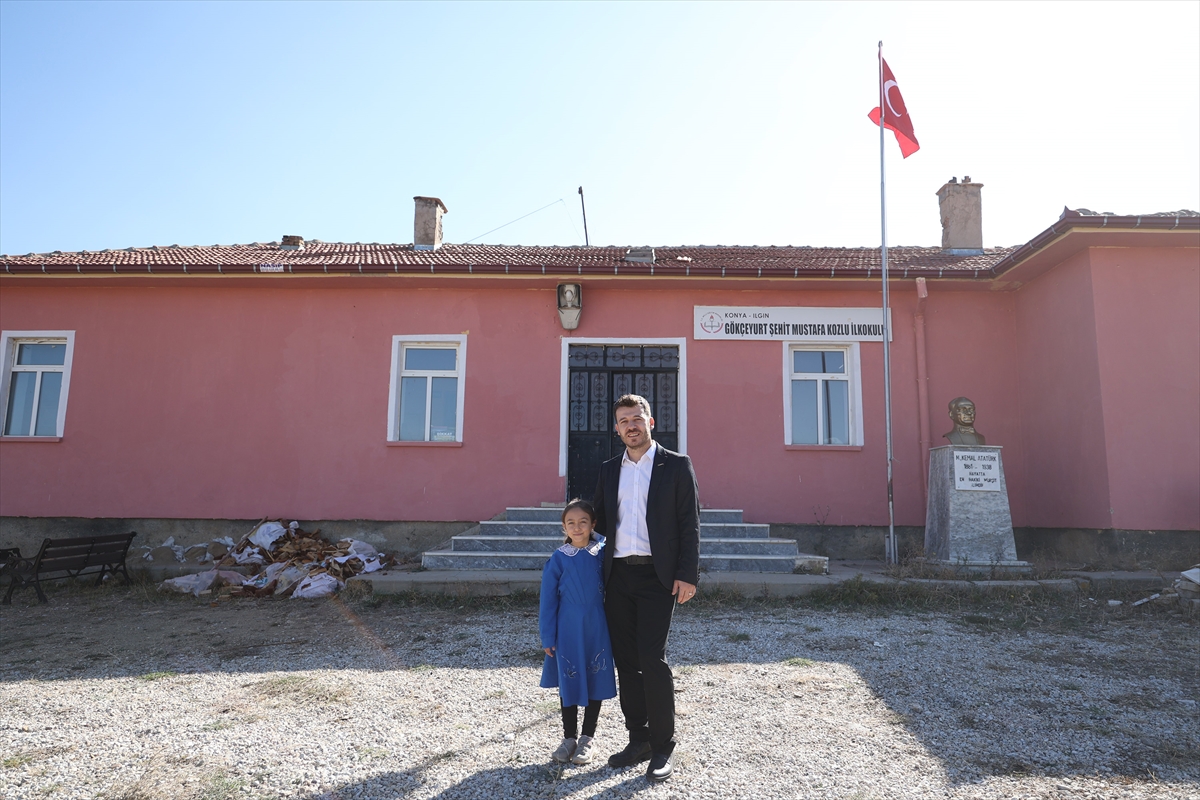 Konya'da bir öğretmeniyle bir öğrencisi bulunan okulda milli tohum bilinci eğitimi verildi - Görsel 4