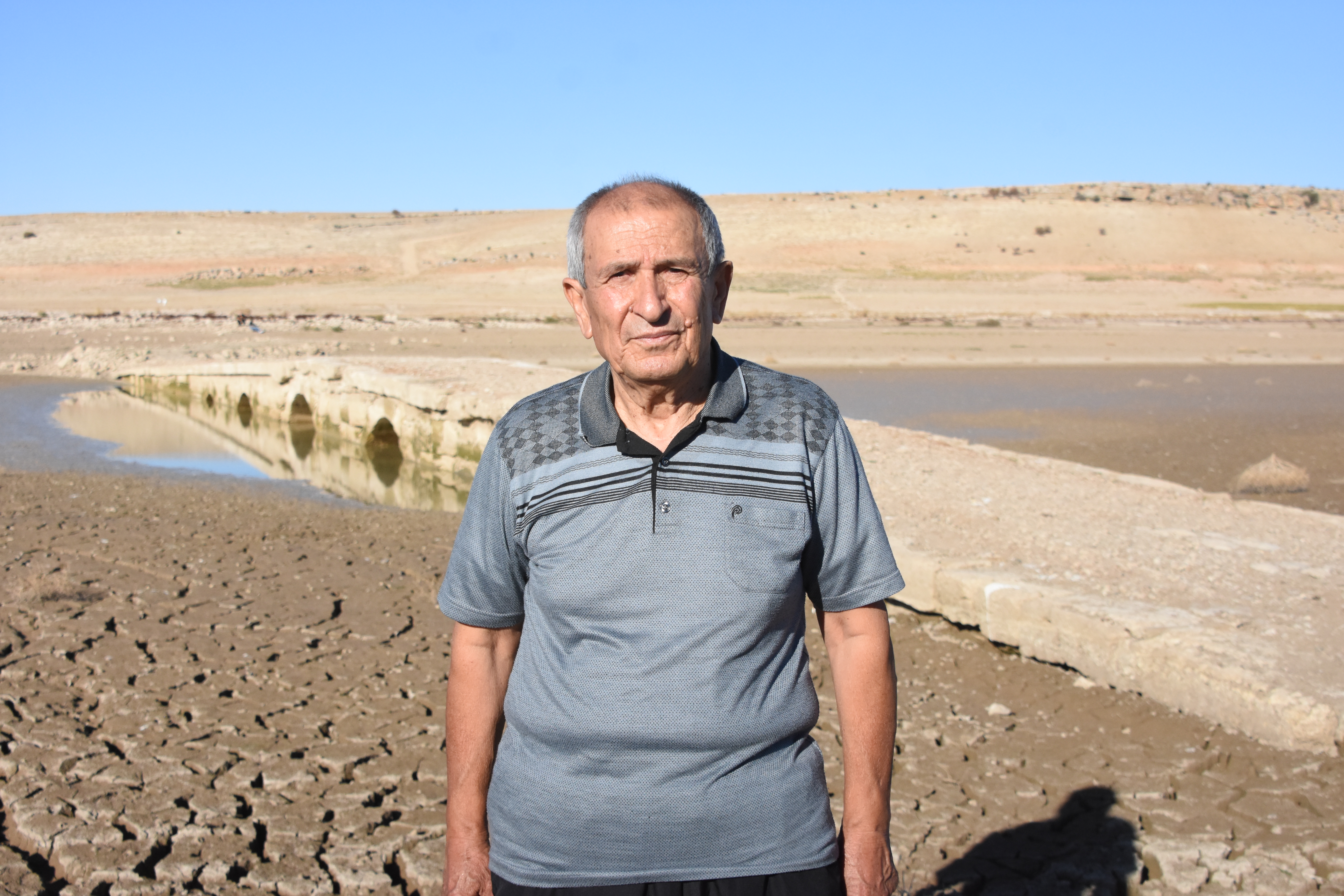  Konyadaki Barajda sular çekildi, tarihi köprü ortaya çıktı - Görsel 5