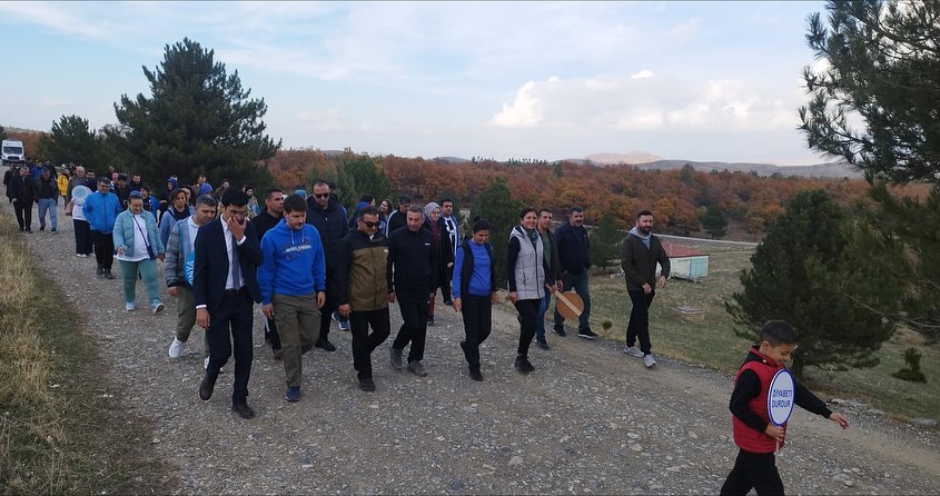 Seydişehir'de "Dünya Diyabet Günü" İçin Sağlıklı Yaşam Yürüyüşü Düzenlendi - Görsel 3