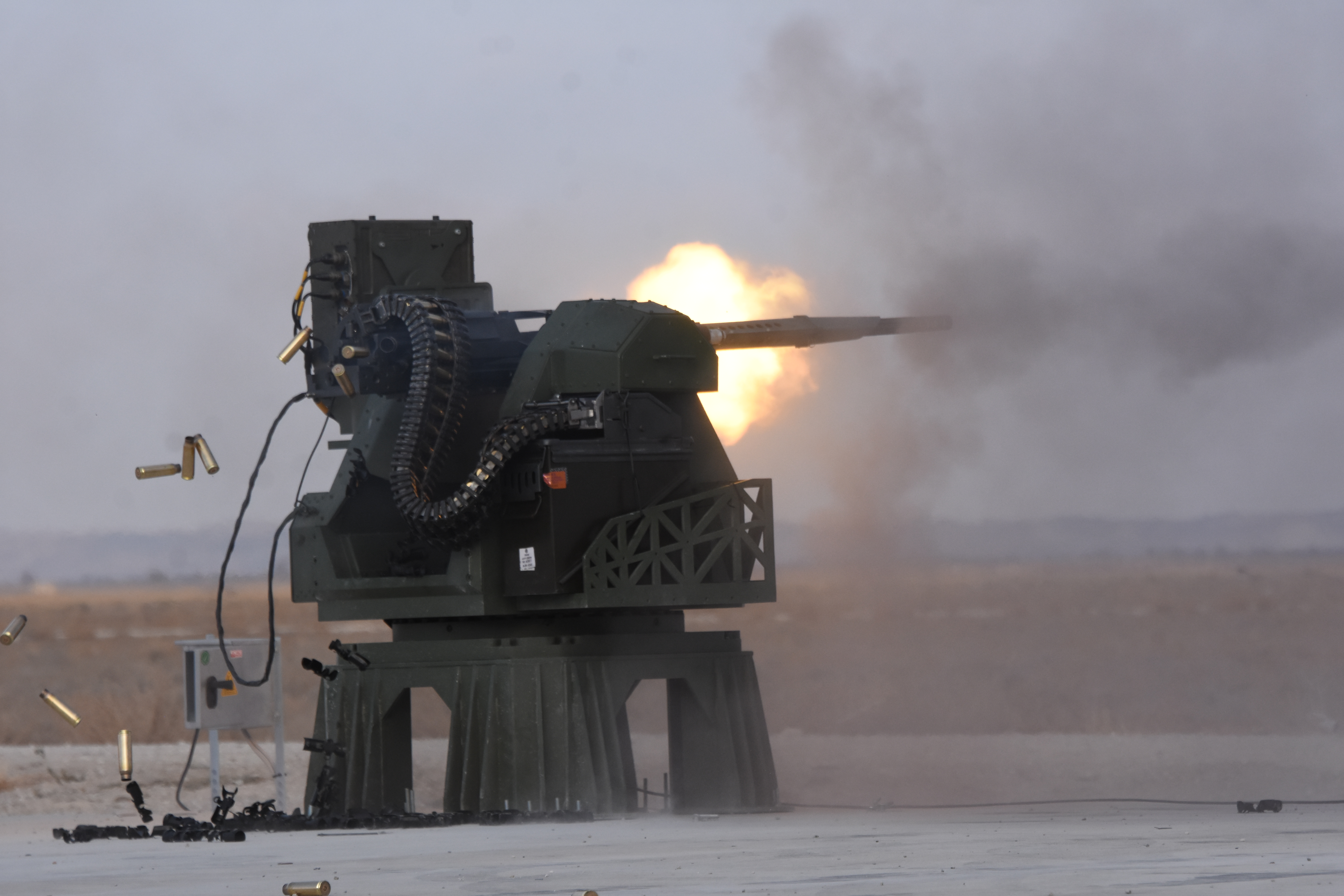 Konya-MKE'nin ürettiği, dron saldırılarına yönelik savunma sistemi 'Tolga' test atışlarını yaptı - Görsel 1