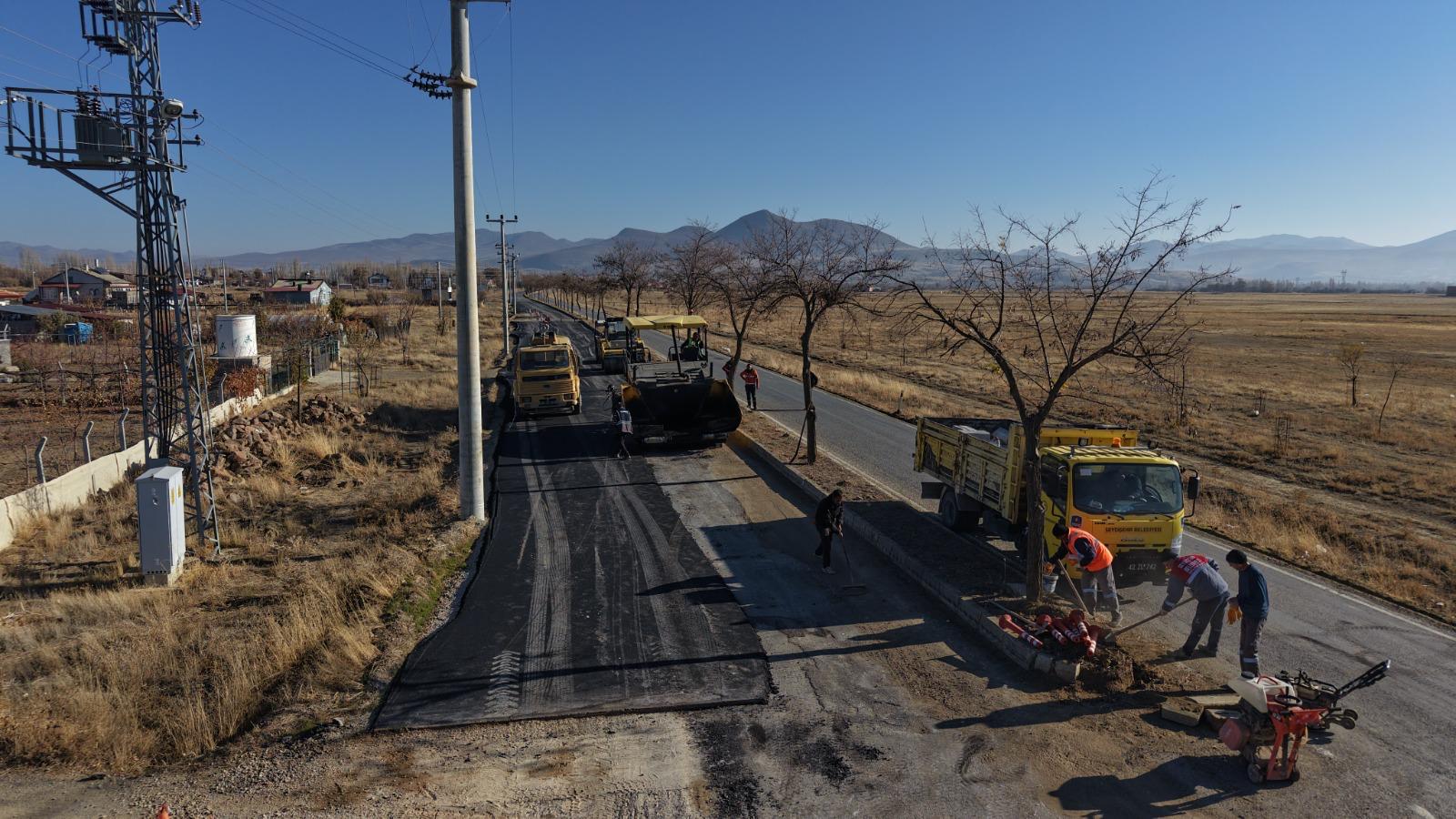 MERKEZ VE KIRSAL MAHALLELERDE ASFALT SEFERBERLİĞİ  - Görsel 6