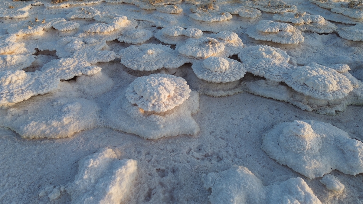Tuz Gölü'nde oluşan kütleler fotoğraf tutkunlarının ilgisini çekiyor - Görsel 5