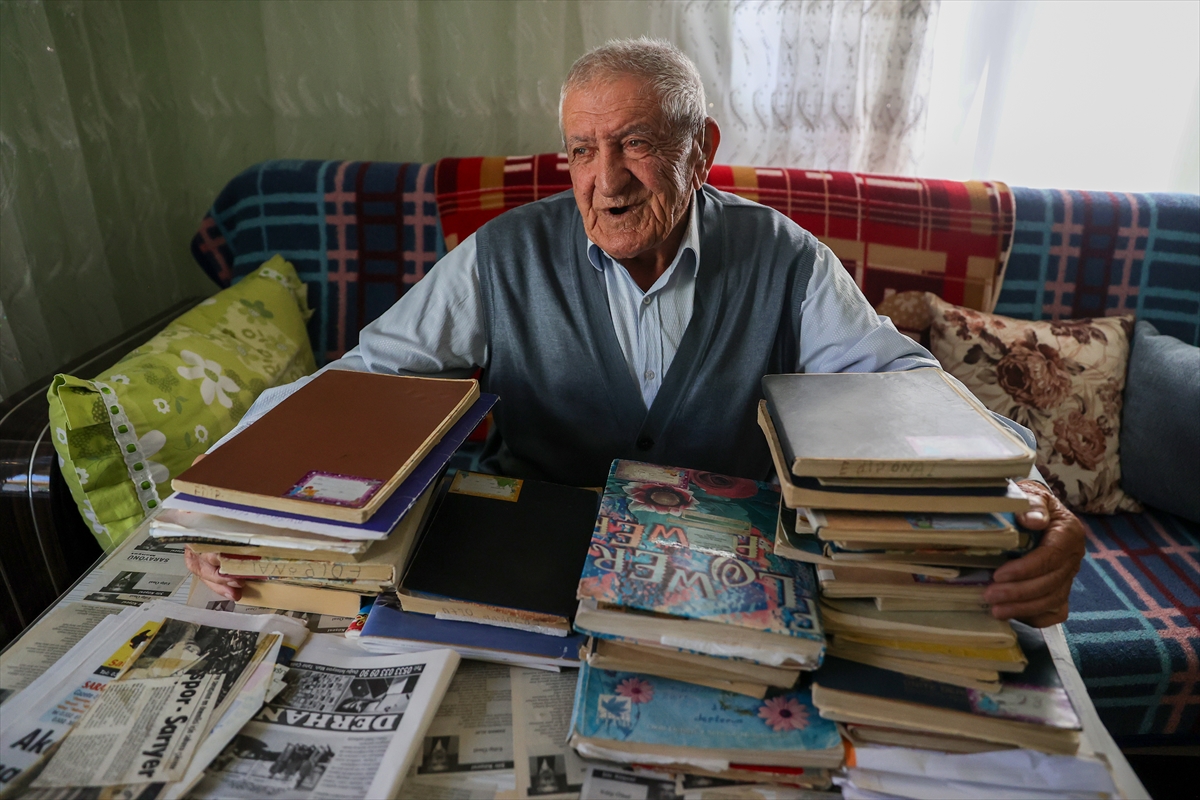 Kendi çabasıyla okuma yazma öğrenen 89 yaşındaki şair şiir tutkusundan vazgeçmiyor - Görsel 5