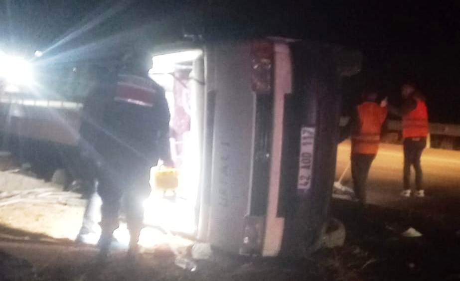 Konya-Beyşehir yolunda meydana gelen trafik kazasında bir kişi hayatını kaybetti. - Görsel 1