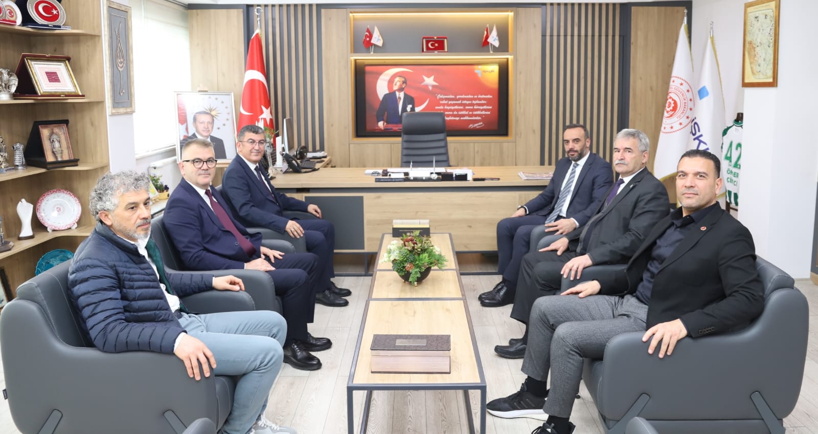 Konya Milletvekili  Ekici ve Seydişehir Heyetinden Konya’da Yoğun Temas  - Görsel 1